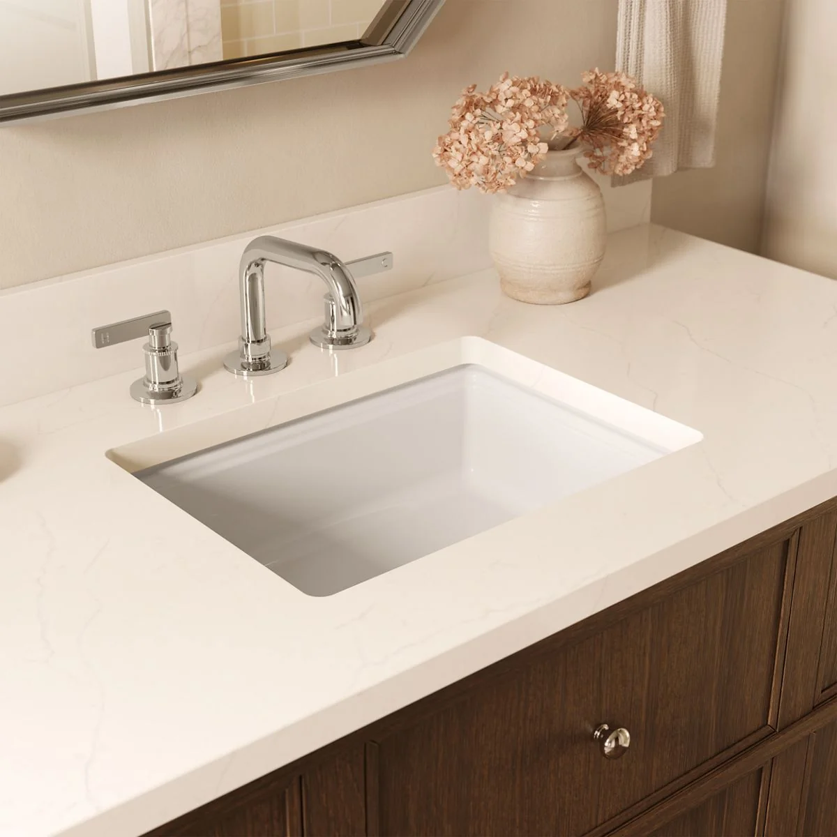 KOHLER K-38569 Claude 19-13/16" rectangular undermount bathroom sink - Image 8