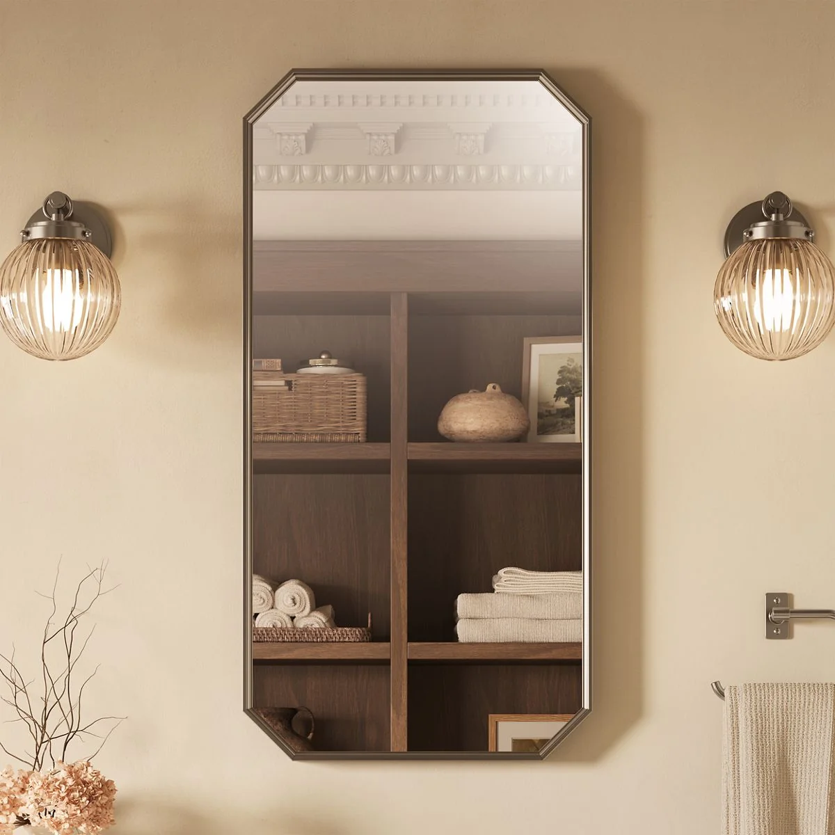 KOHLER K-39311 Claude 18" x 36" rectangular framed mirror - Image 11