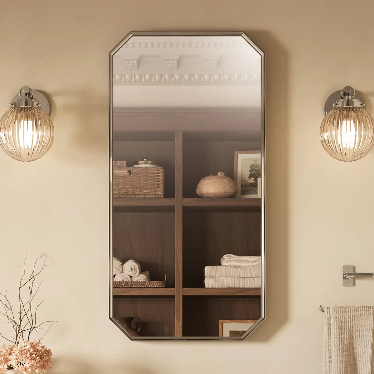 KOHLER K-39311 Claude 18" x 36" rectangular framed mirror - Image 14