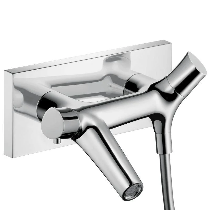 AXOR 12410001 Starck Organic Thermostatic Wall-Mounted Tub Filler