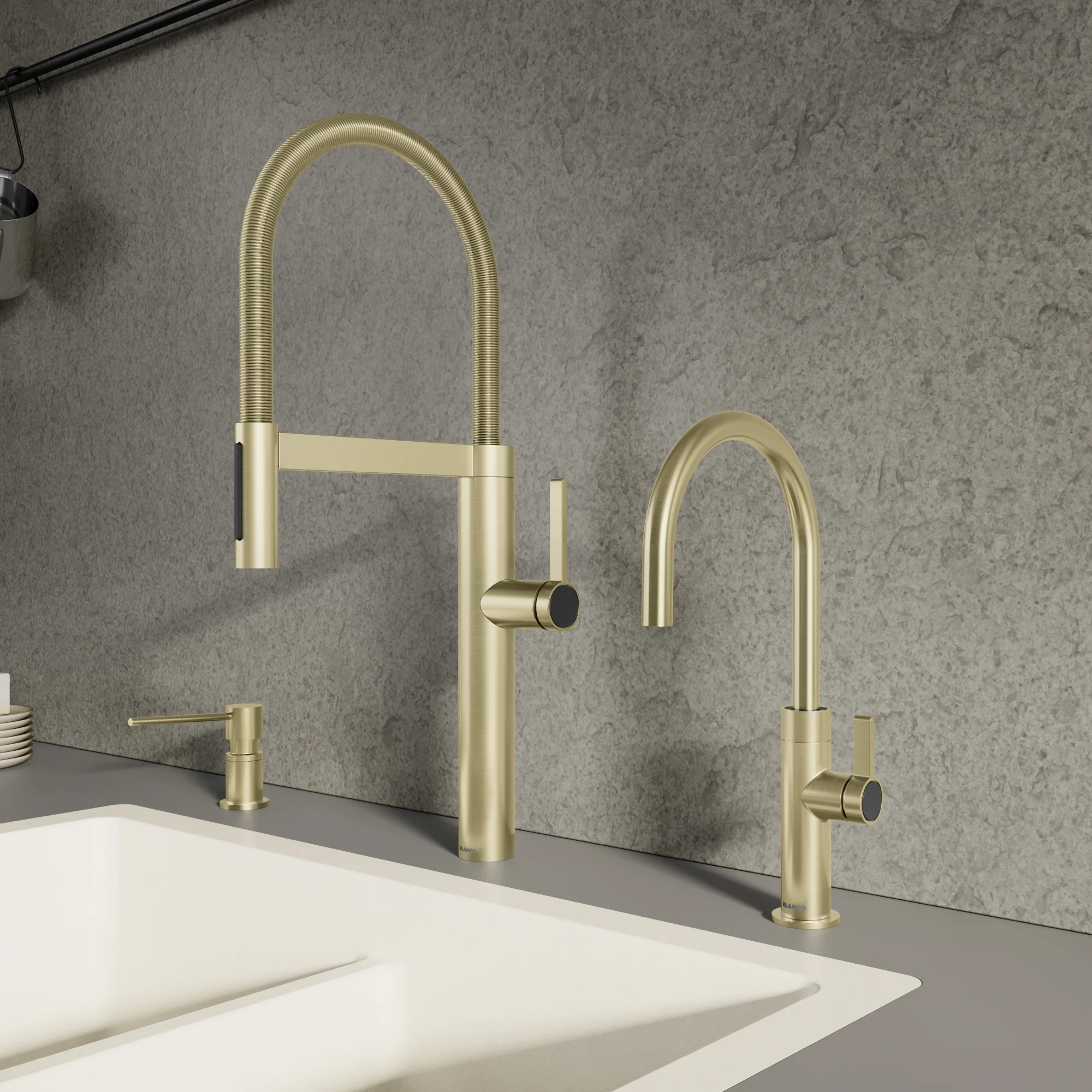 BLANCO Culina II Semi-Pro Pull-Down Dual-Spray Kitchen Faucet - Image 16