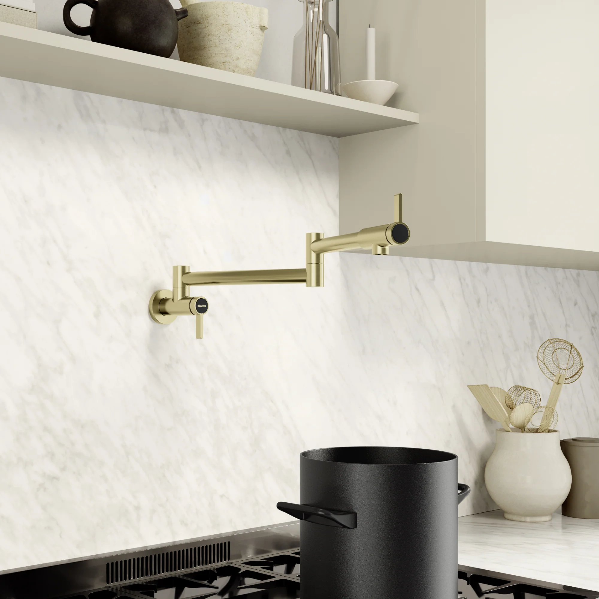 BLANCO Culina II Wall-Mounted Pot Filler - Image 11
