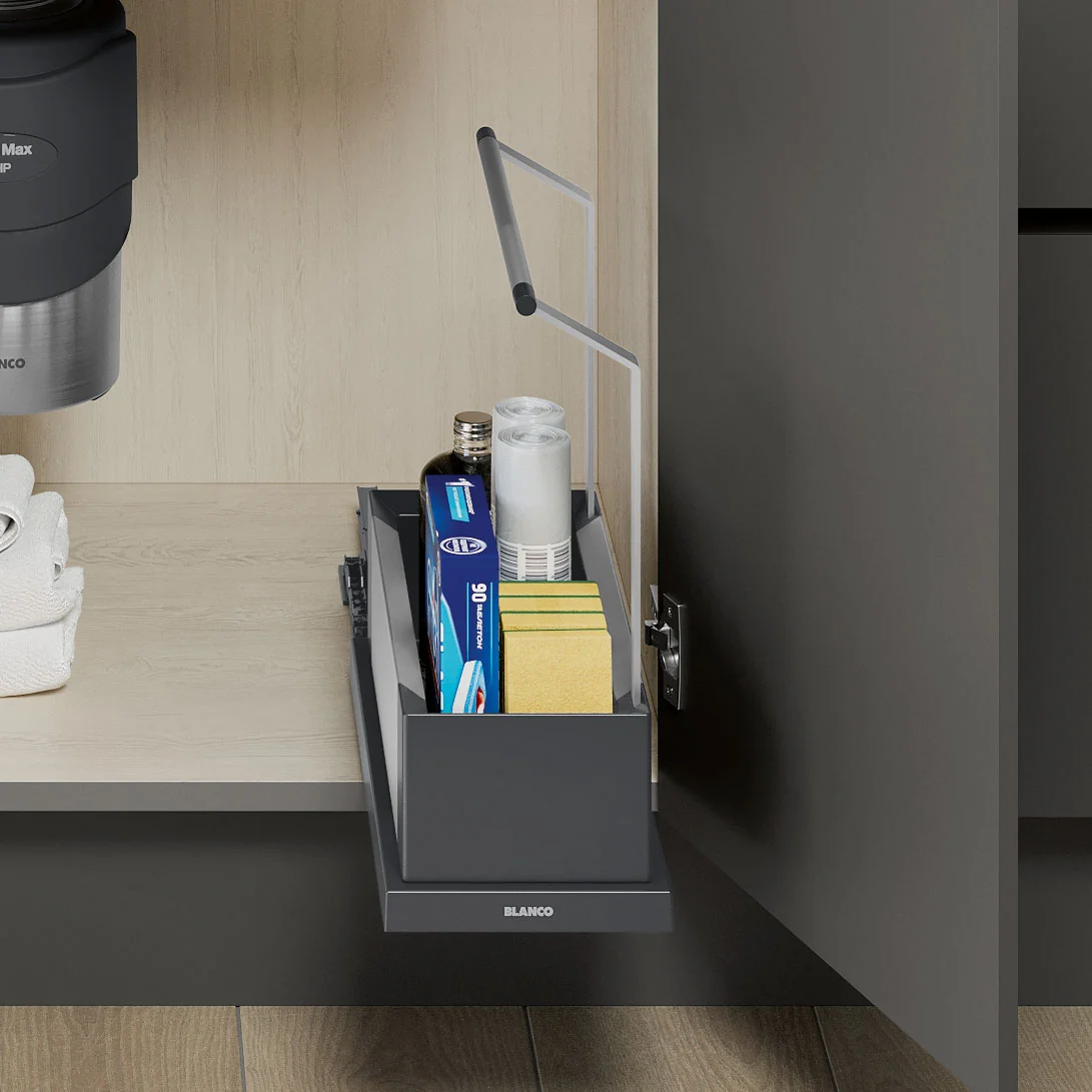 BLANCO Under Kitchen Sink Cabinet Storage Caddy - Single - Image 11