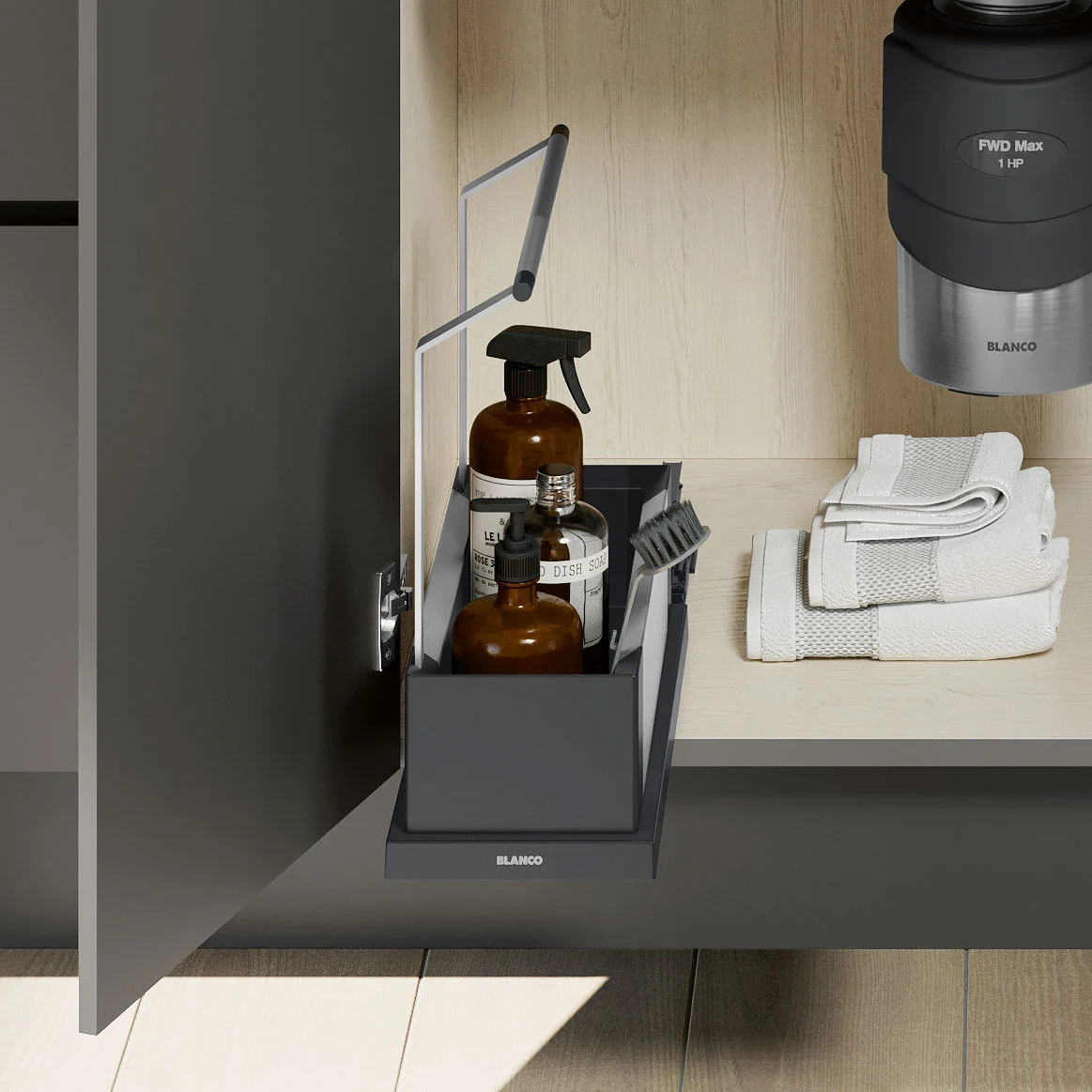 BLANCO Under Kitchen Sink Cabinet Storage Caddy - Single - Image 12