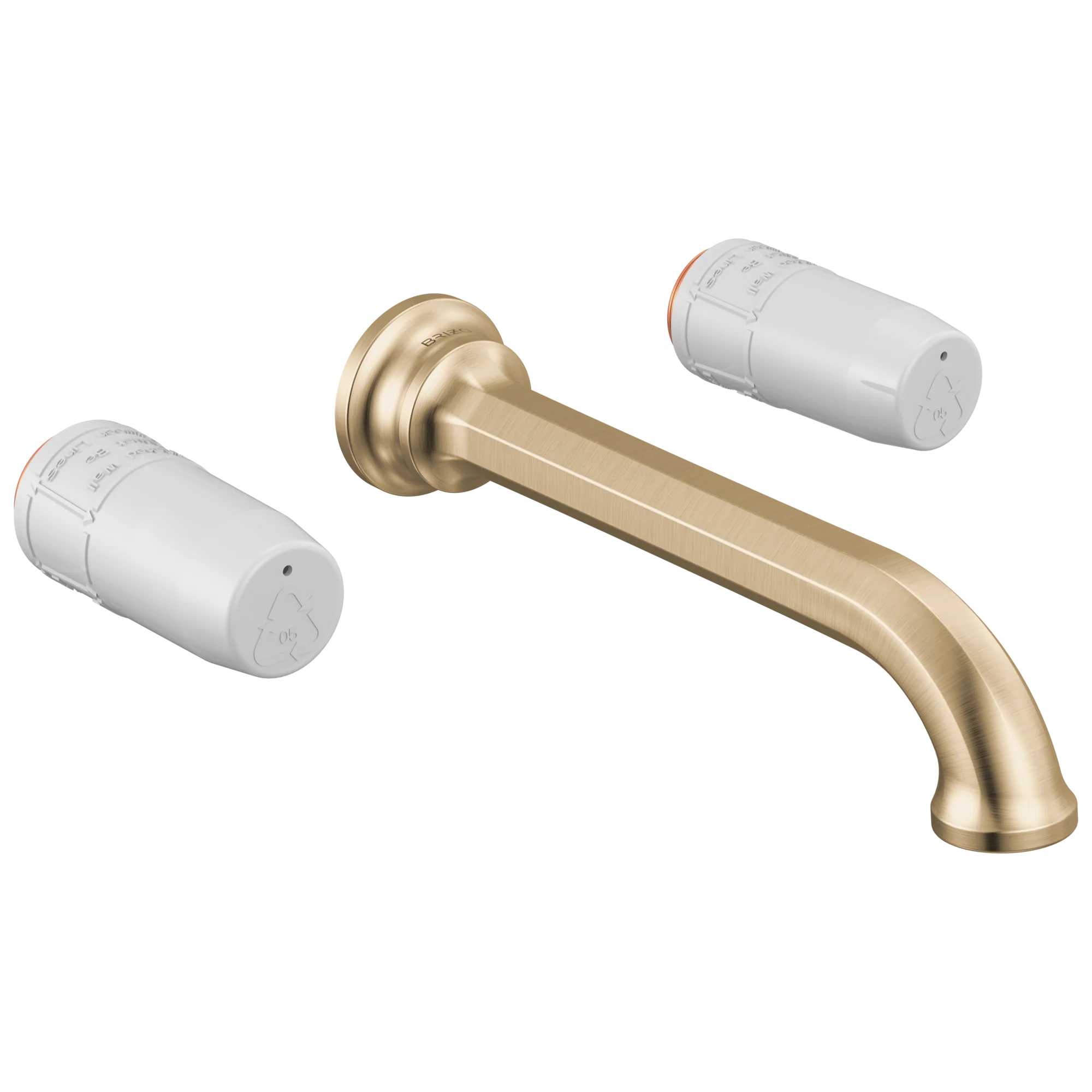 Brizo Beauclere T65865LF Two-Handle Wall Mount Lavatory Faucet - Less Handles 1.2 GPM - Image 4