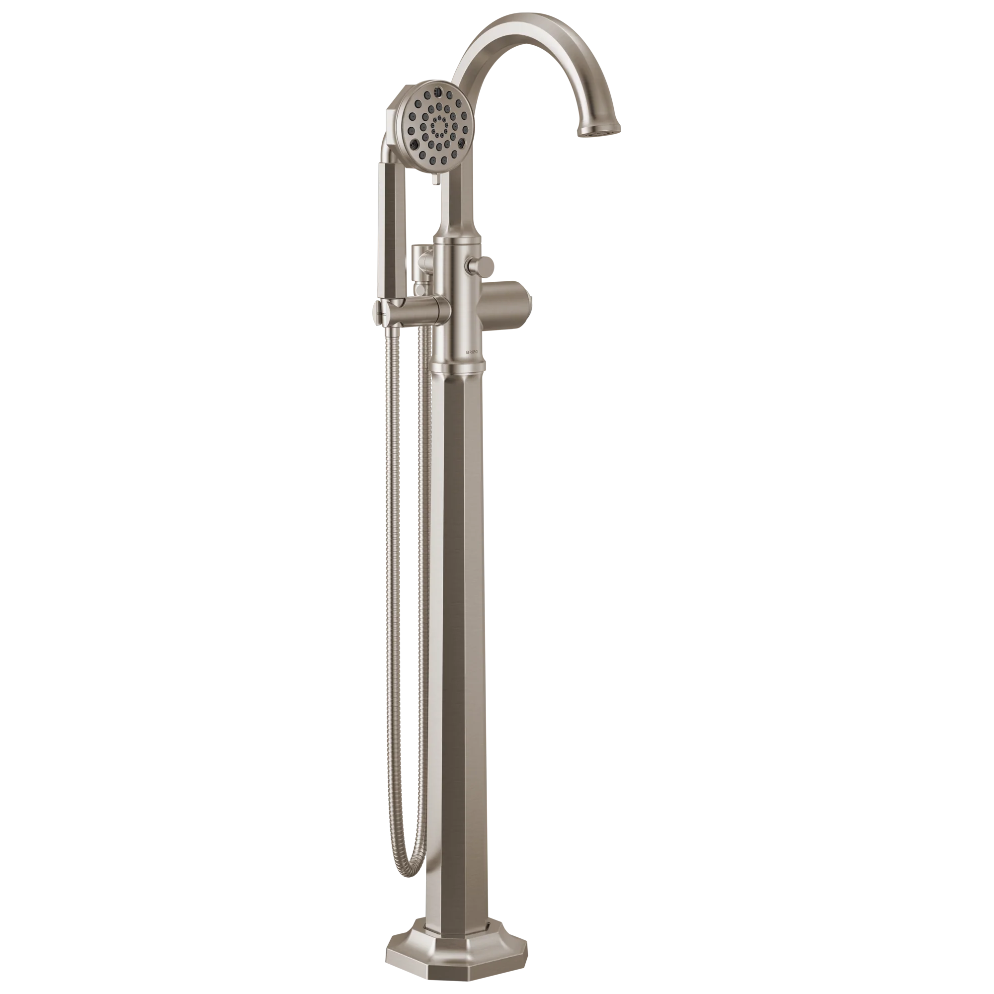 Brizo Beauclere T70165 Single-Handle Freestanding Tub Filler - Less Handle - Image 4