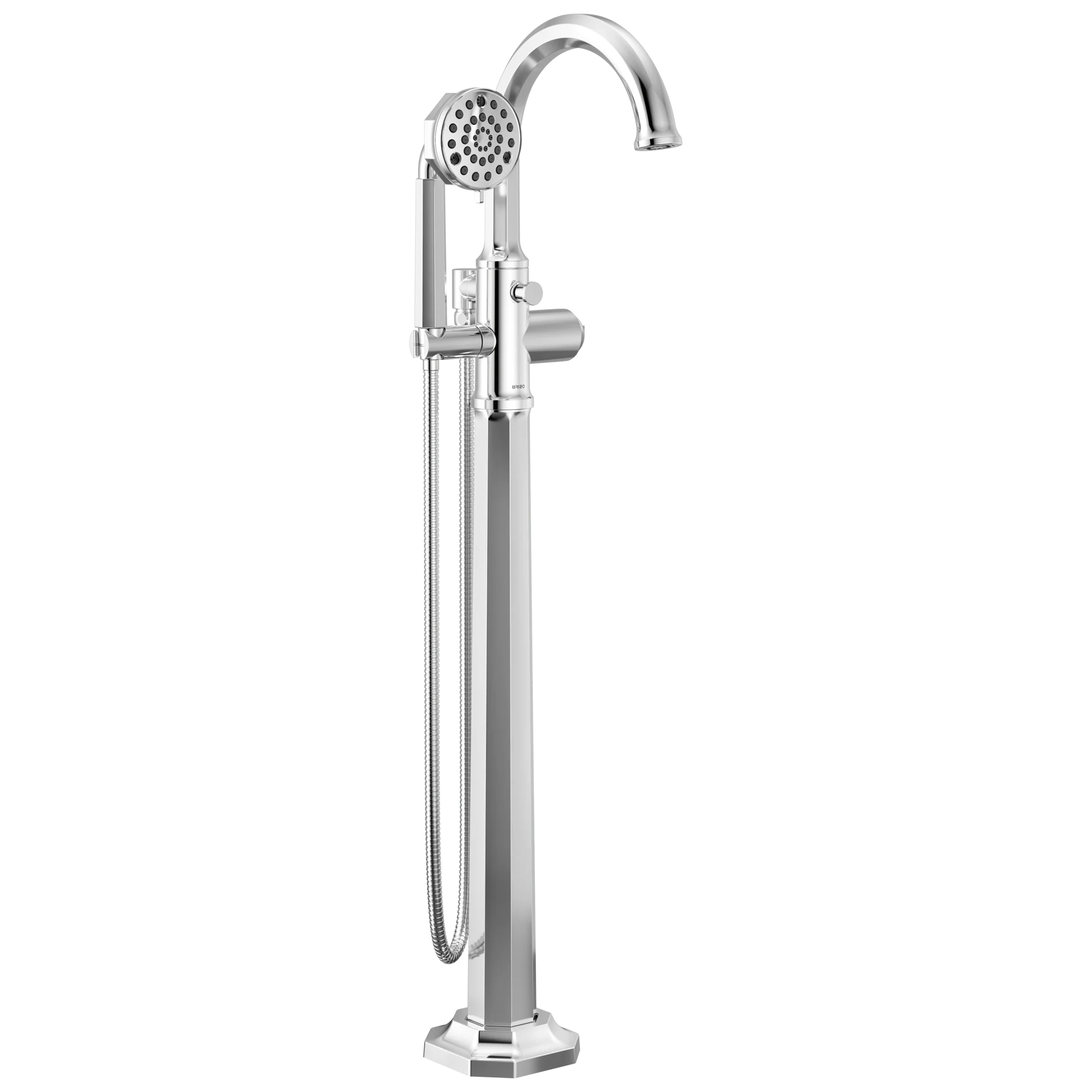 Brizo Beauclere T70165 Single-Handle Freestanding Tub Filler - Less Handle - Image 5
