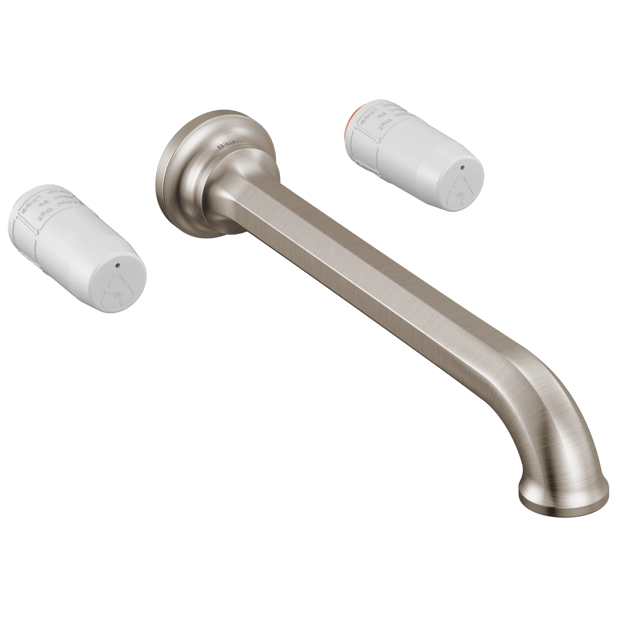 Brizo Beauclere T70465 Two Handle Wall Mount Tub Filler - Less Handles - Image 2