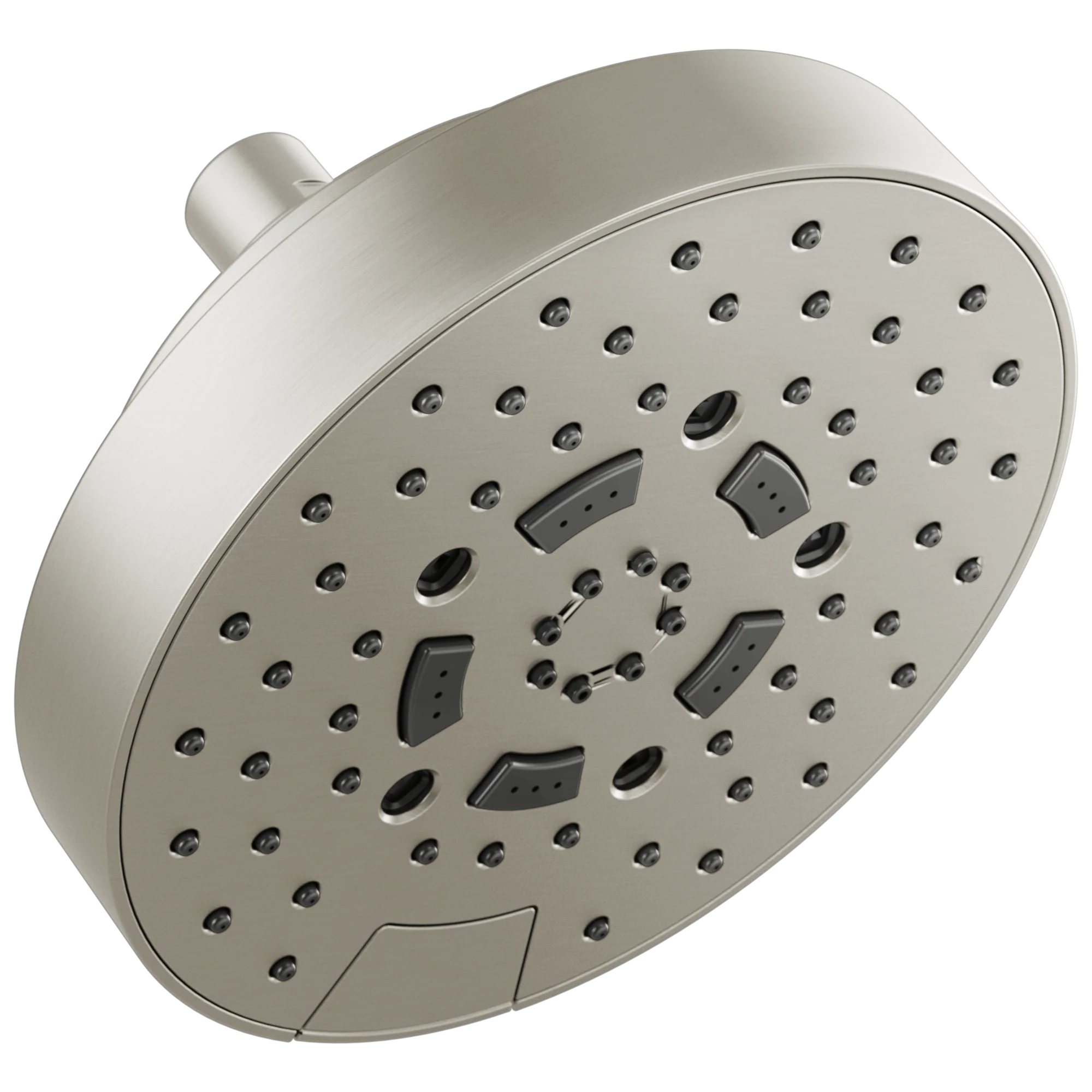 Brizo Essential Shower 87492 7” Linear Round H2Okinetic Multi-Function Wall Mount Shower Head - 1.5 GPM