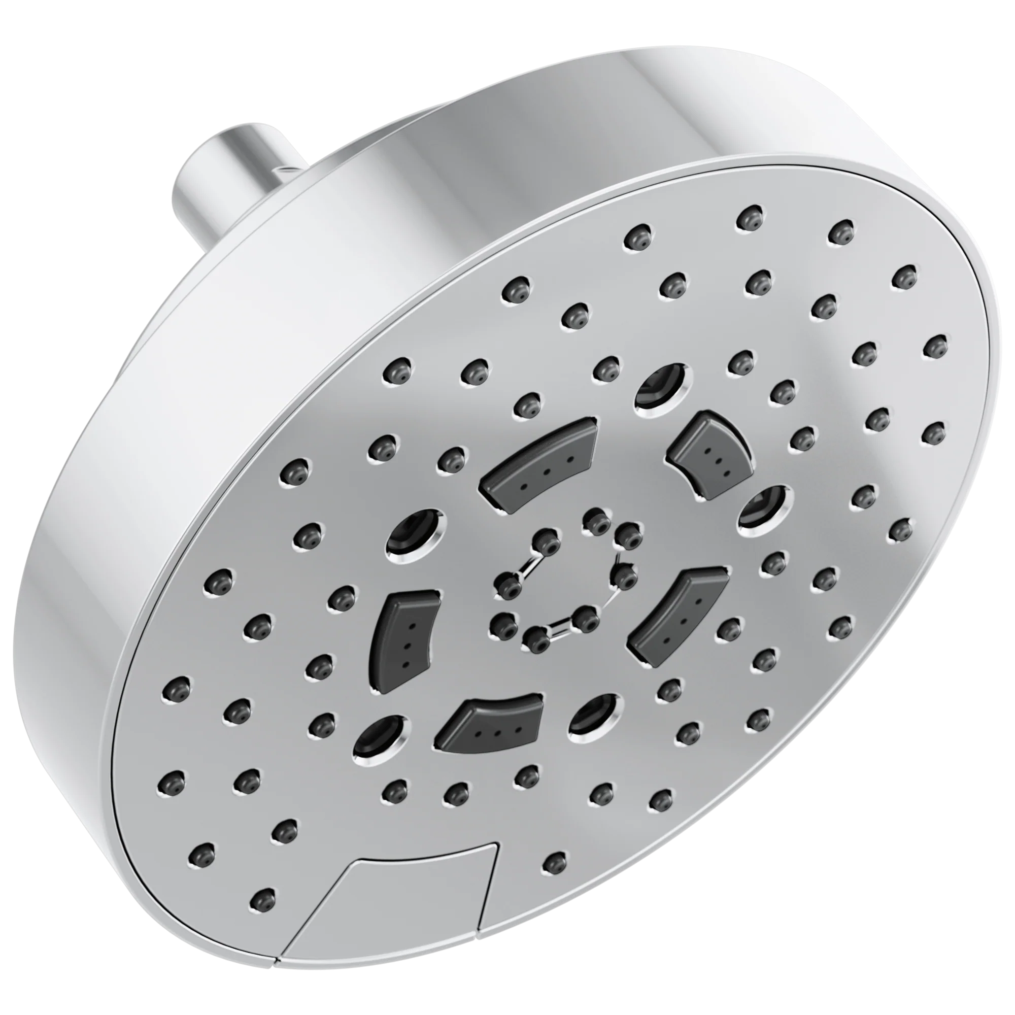 Brizo Essential Shower 87492 7” Linear Round H2Okinetic Multi-Function Wall Mount Shower Head - 1.5 GPM - Image 2