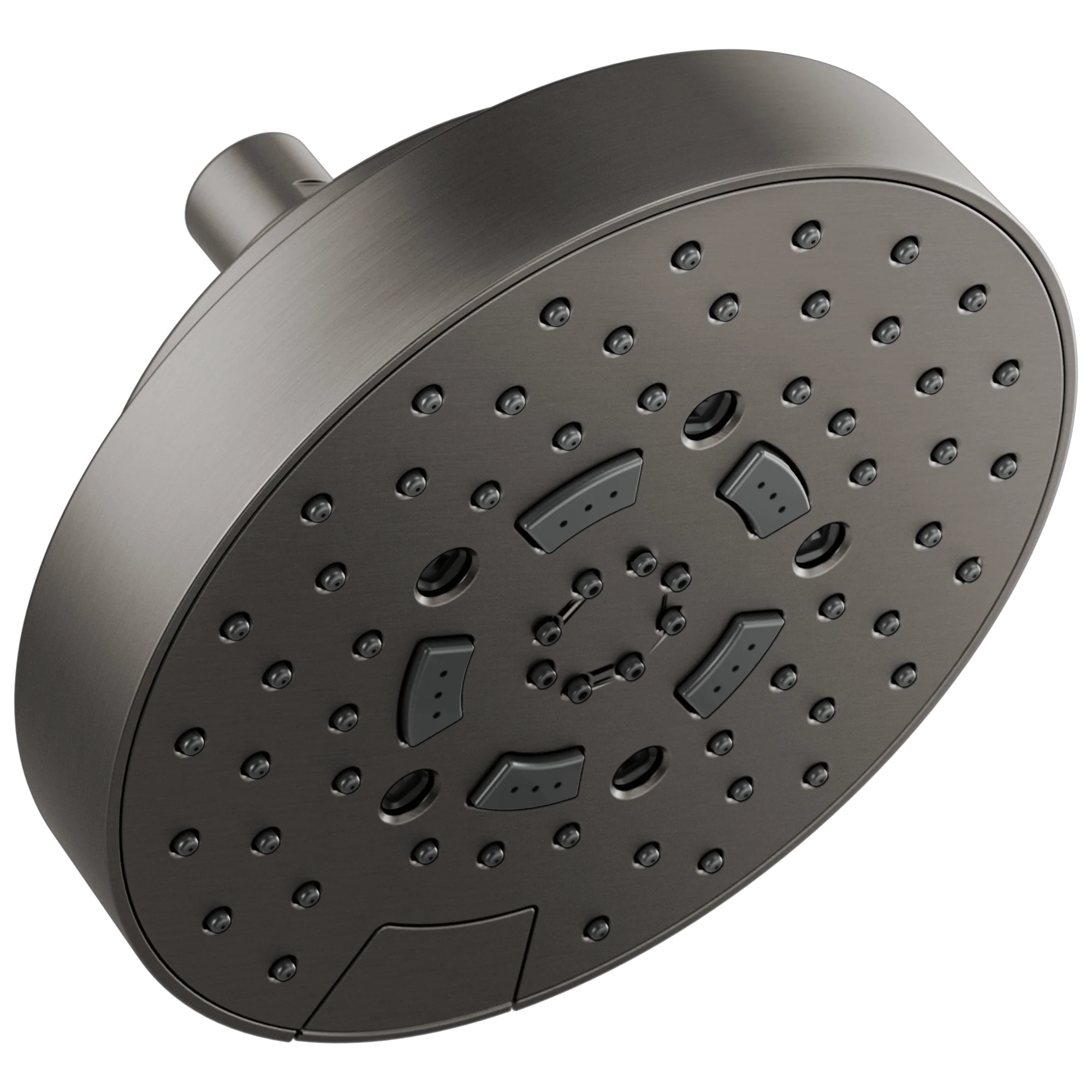 Brizo Essential Shower 87492 7” Linear Round H2Okinetic Multi-Function Wall Mount Shower Head - 1.5 GPM - Image 4