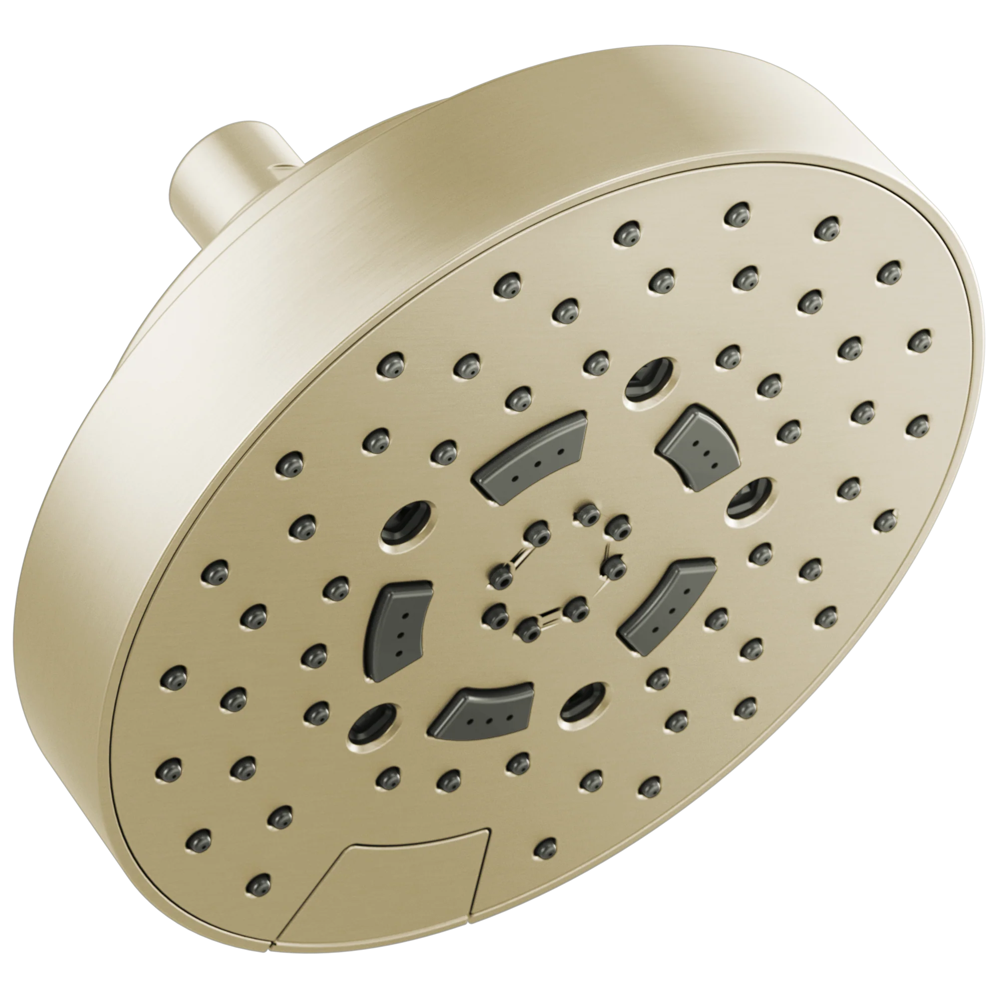 Brizo Essential Shower 87492 7” Linear Round H2Okinetic Multi-Function Wall Mount Shower Head - 1.5 GPM - Image 5