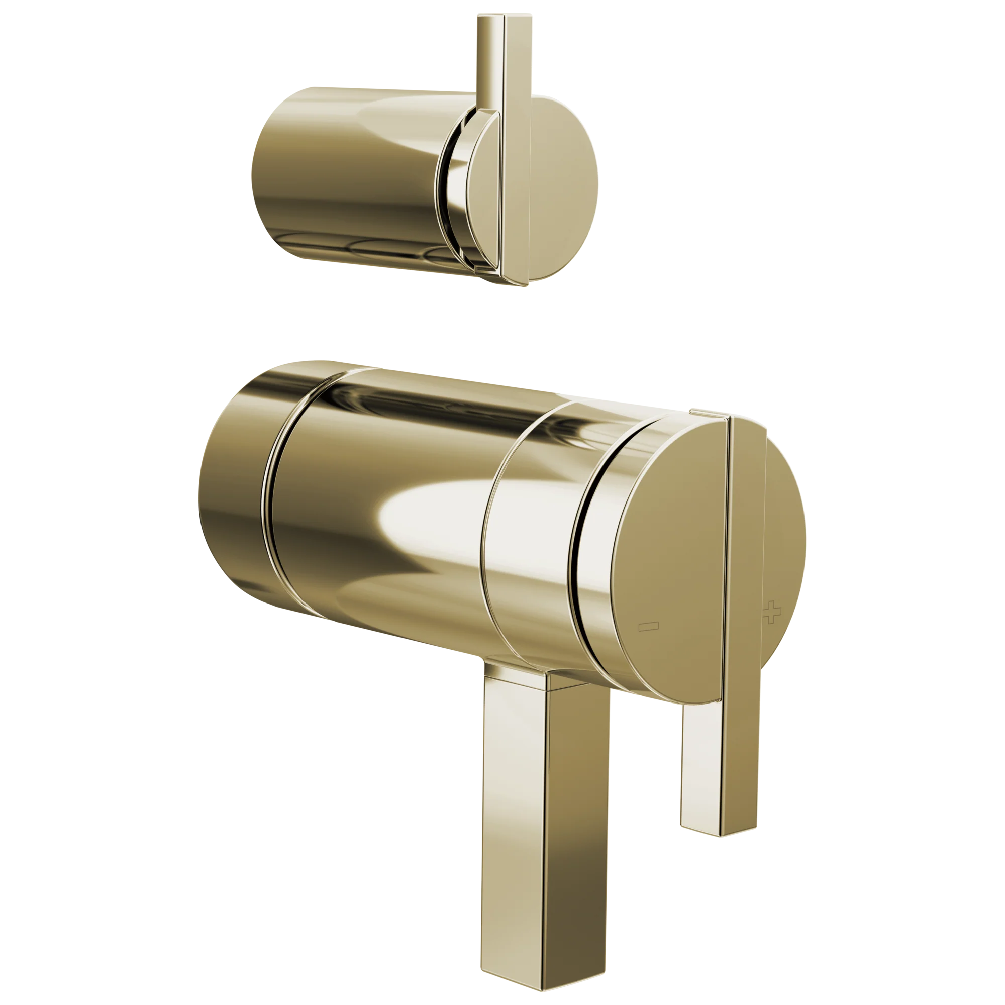 Brizo Frank Lloyd Wright HW7522 TempAssure Thermostatic Valve with Integrated Diverter Trim Lunar Handle Kit - Image 4