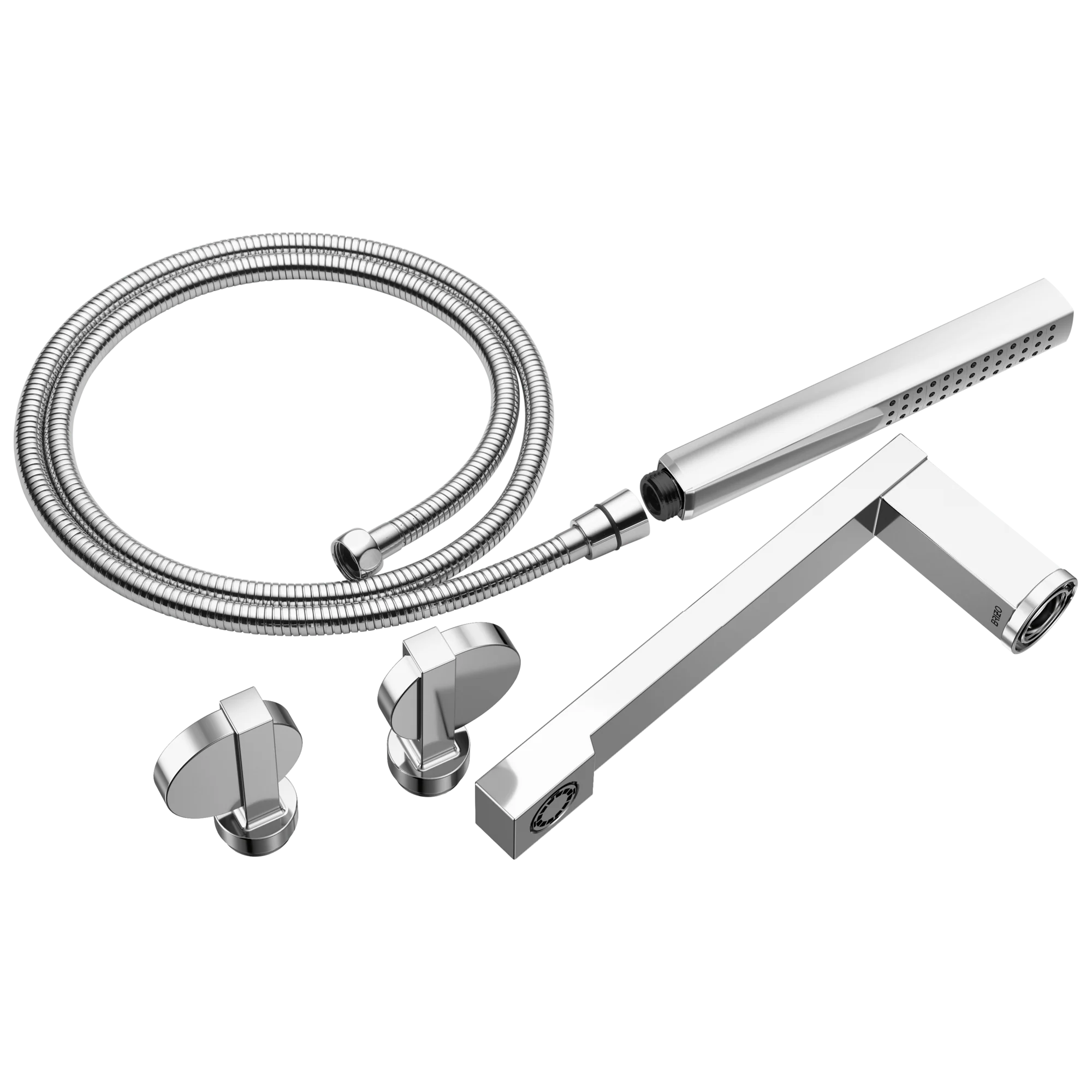 Brizo Frank Lloyd Wright T703100 Two-Handle Tub Filler Trim Kit with Lunar Handles - Image 2