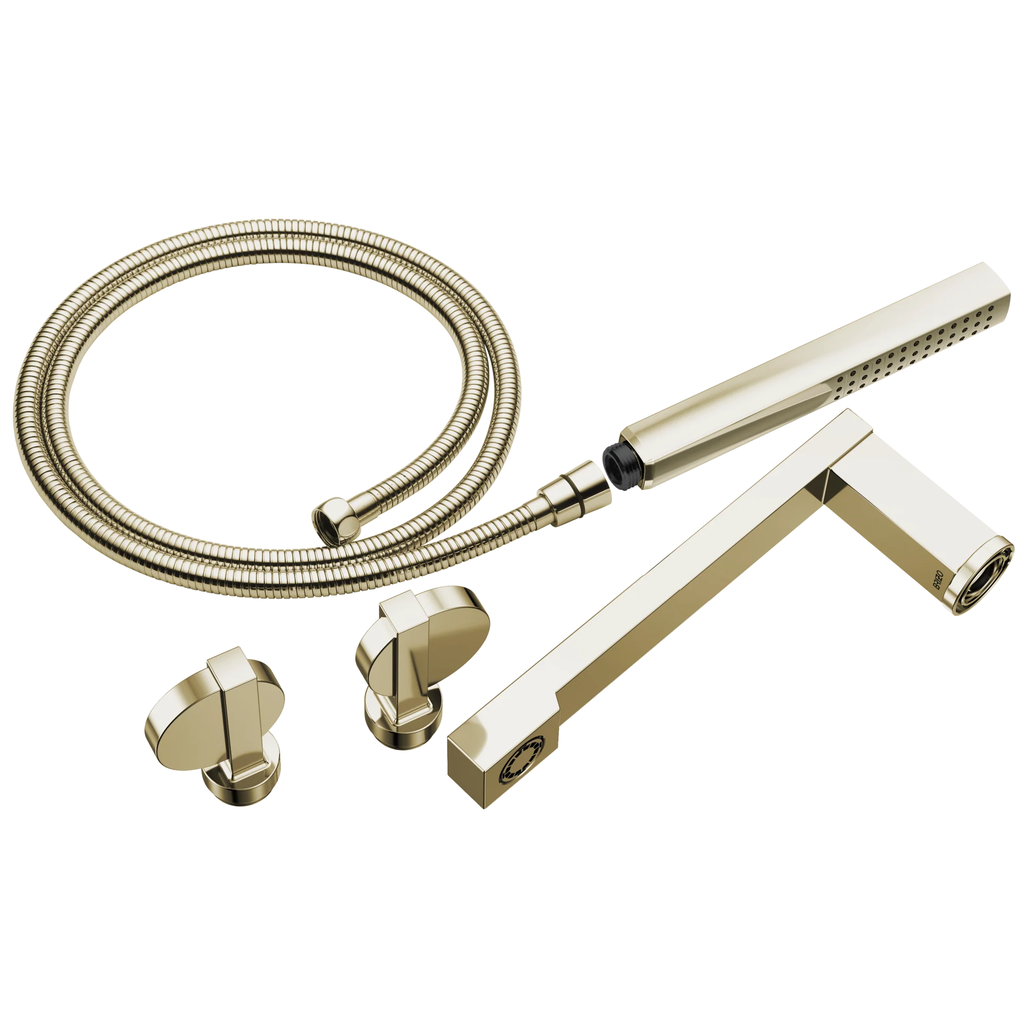 Brizo Frank Lloyd Wright T703100 Two-Handle Tub Filler Trim Kit with Lunar Handles - Image 3
