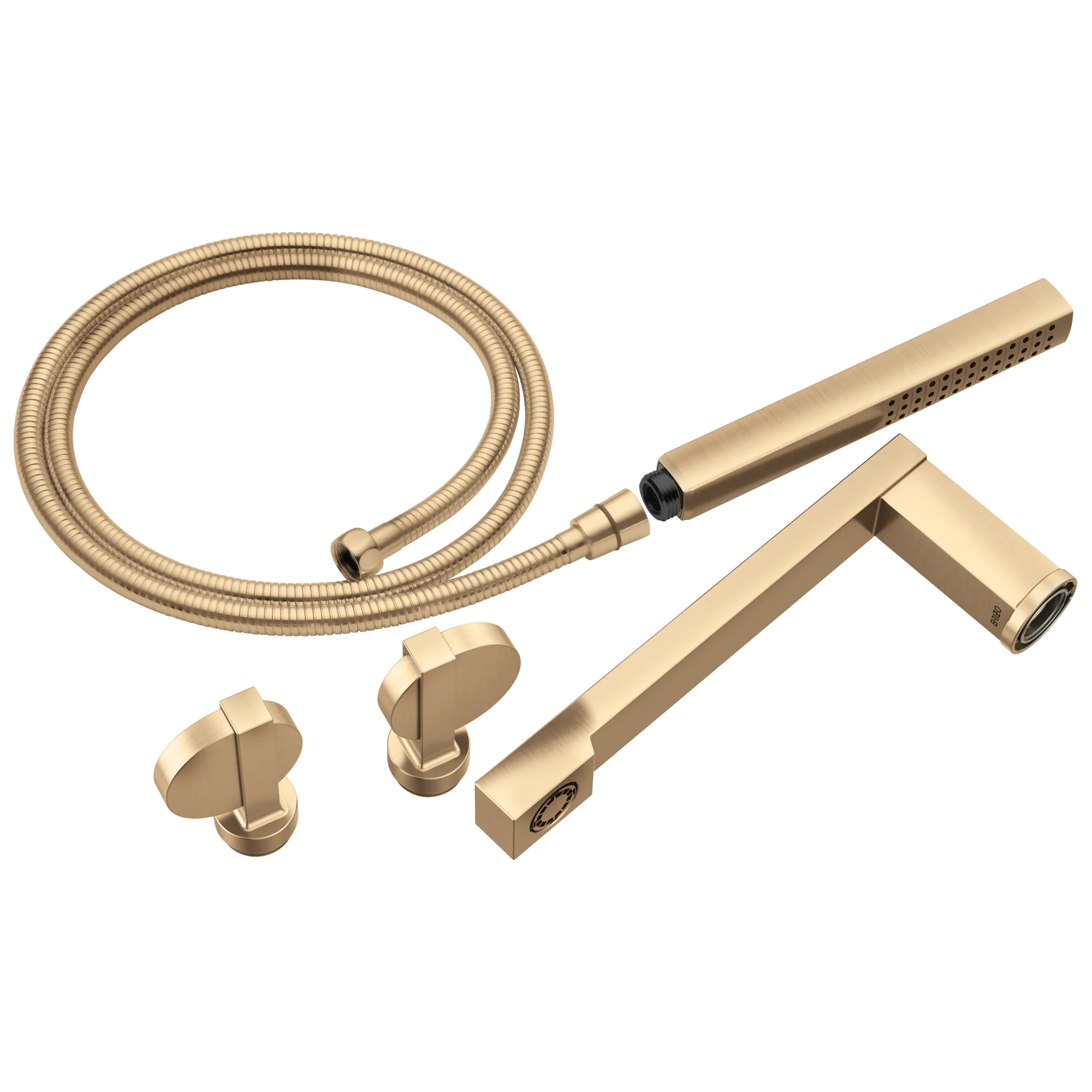 Brizo Frank Lloyd Wright T703100 Two-Handle Tub Filler Trim Kit with Lunar Handles - Image 4