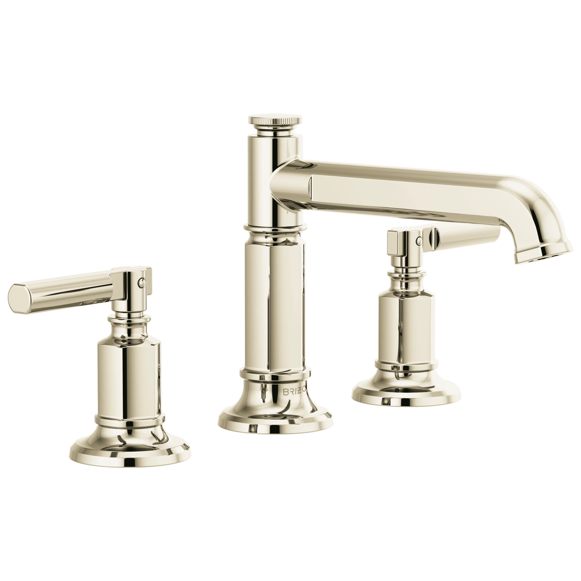 Brizo Invari 65377LF Widespread Lavatory Faucet with Column Spout - Less Handles 1.2 GPM - Image 3