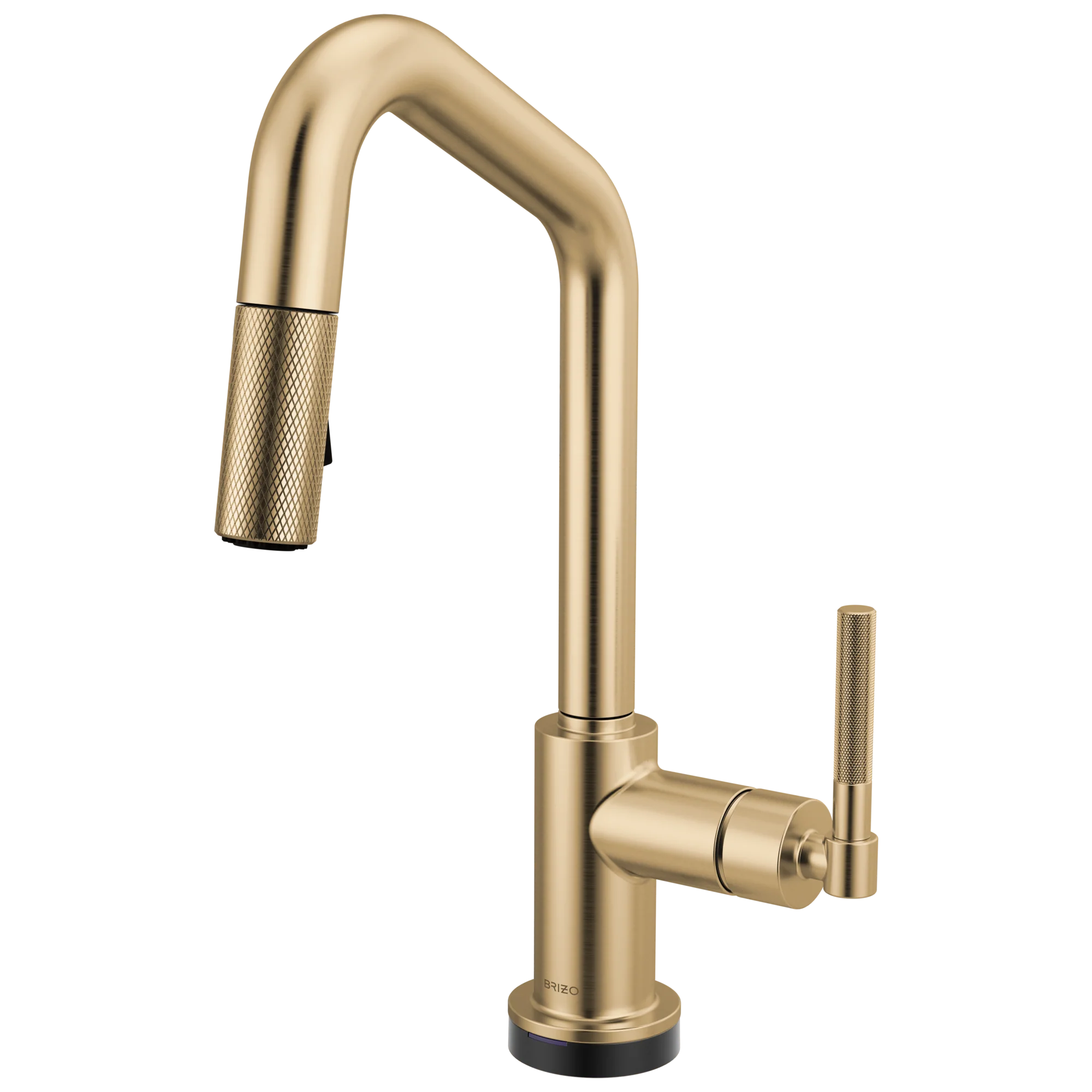 Brizo Litze 64963LF Smarttouch Pull-Down Prep Faucet with Angle Spout - Knurled Handle - Image 4