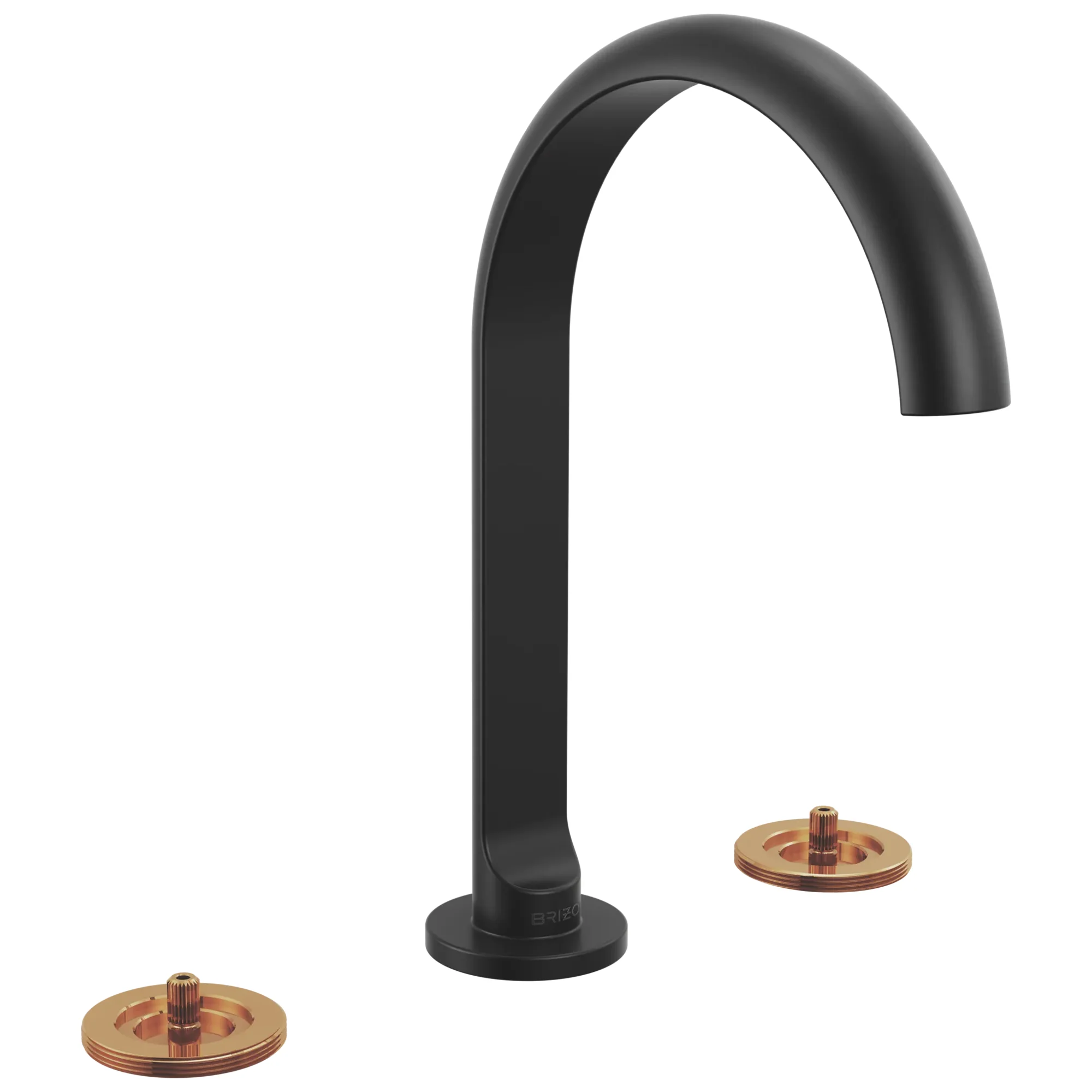 Brizo Roccesco 653110LF Widespread Lavatory Faucet with Arc Spout - Less Handles - Image 2