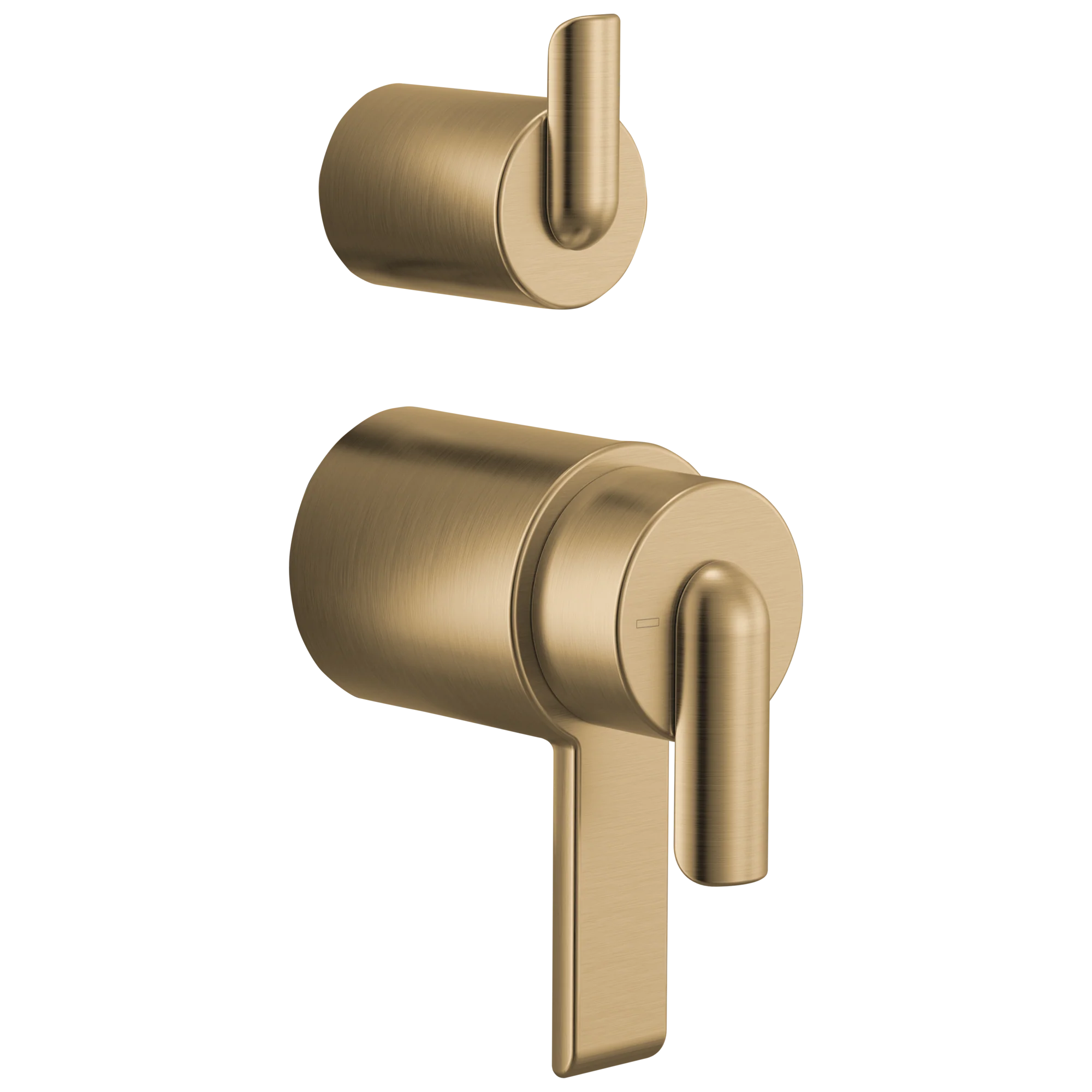 Brizo Roccesco HL75111 TempAssure Thermostatic Valve With Integrated Diverter Bent Lever Handle Kit