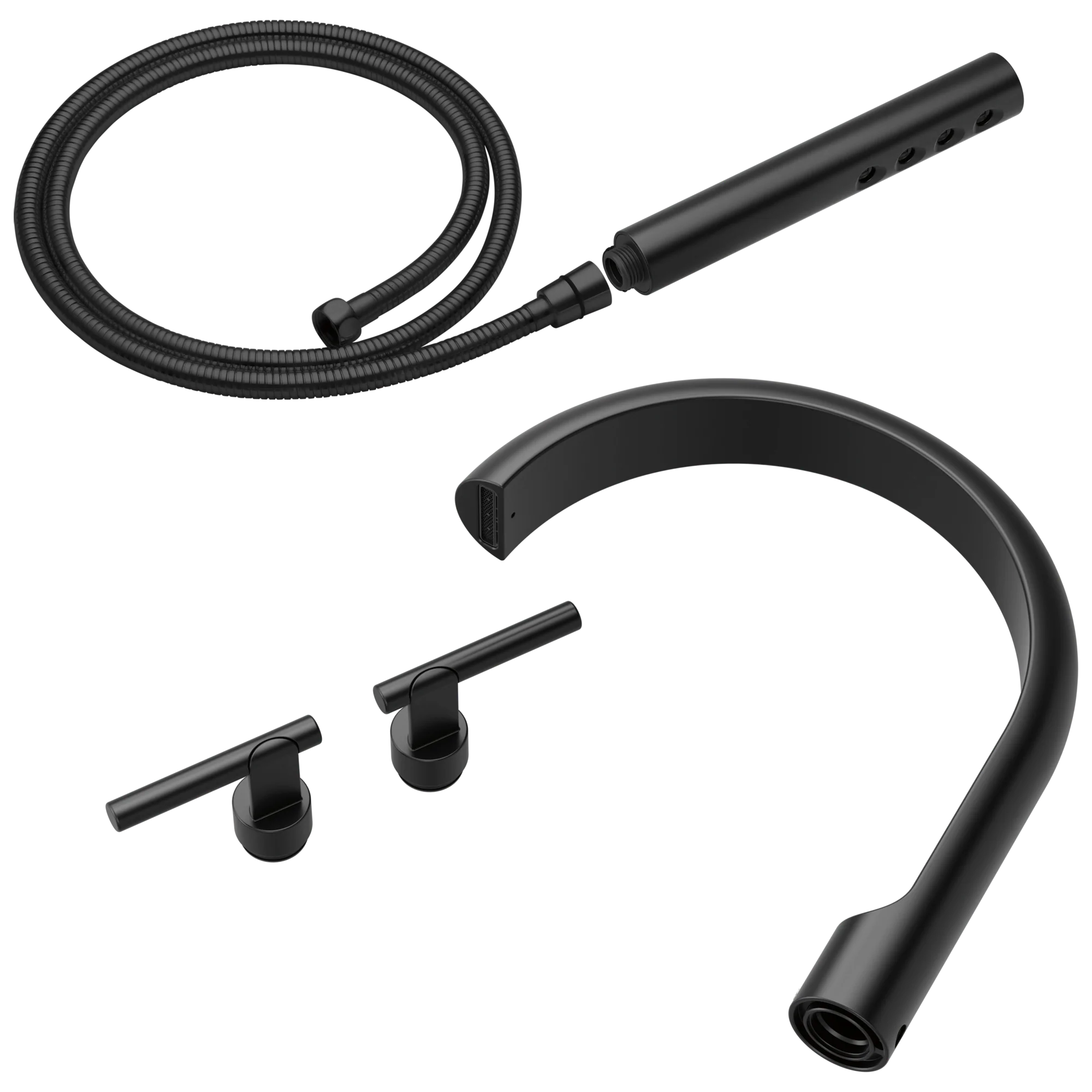 Brizo Roccesco T703110 Two-Handle Tub Filler Trim Kit with Lever Handles - Image 2