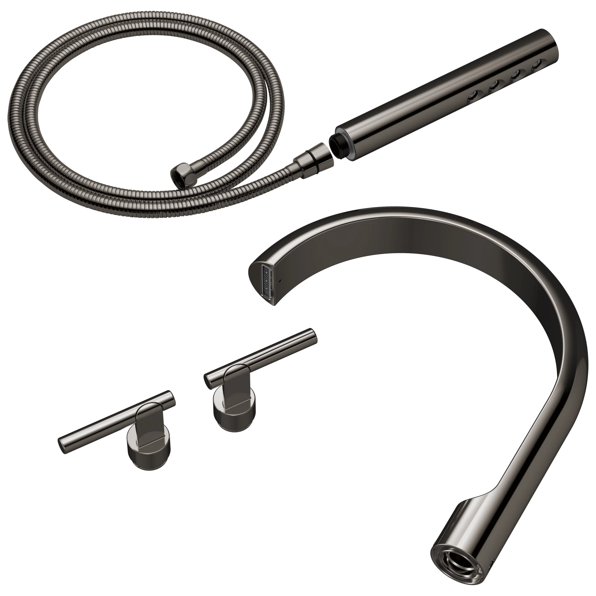 Brizo Roccesco T703110 Two-Handle Tub Filler Trim Kit with Lever Handles - Image 3