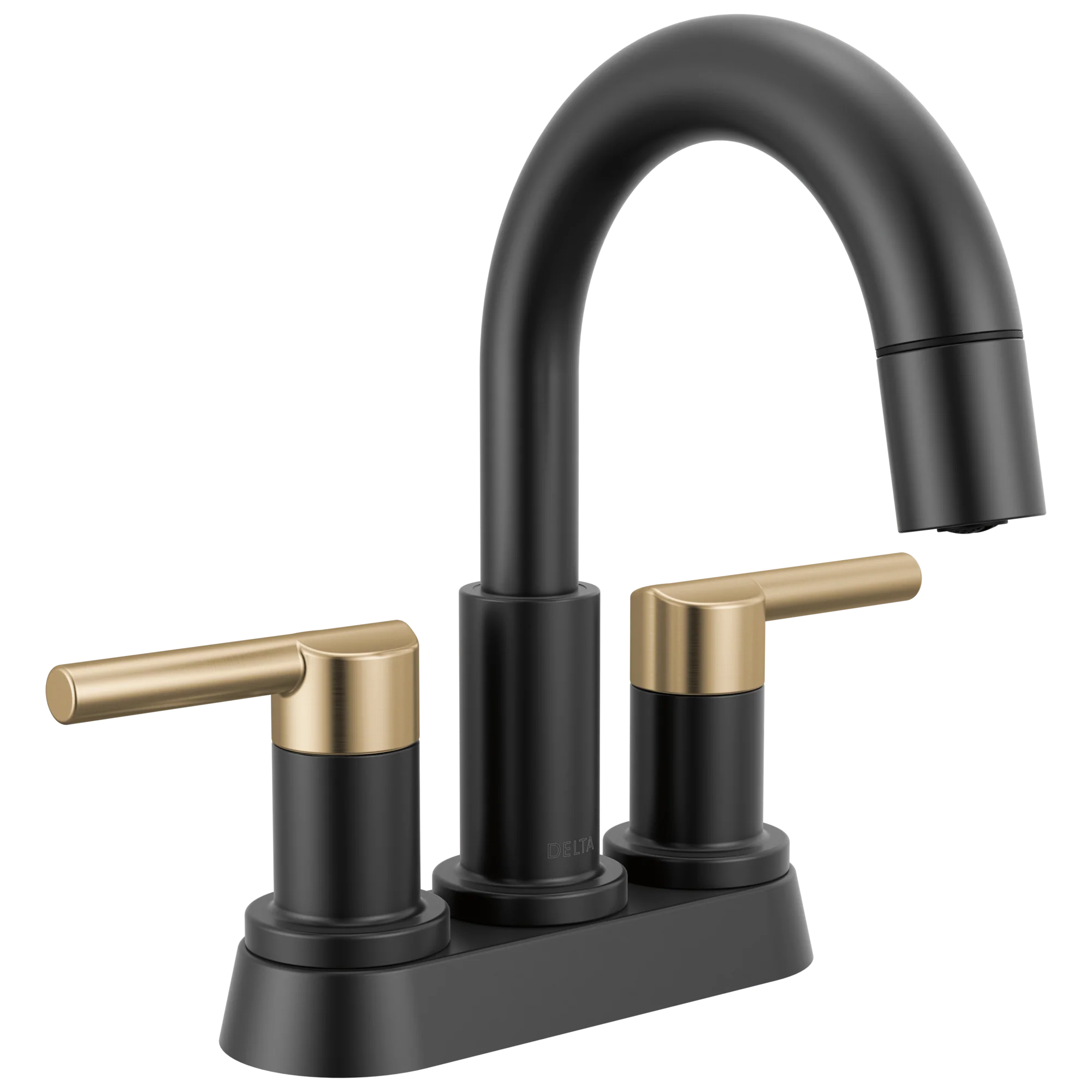 Delta Nicoli 25749LF Two Handle Centerset Pull-Down Bathroom Faucet