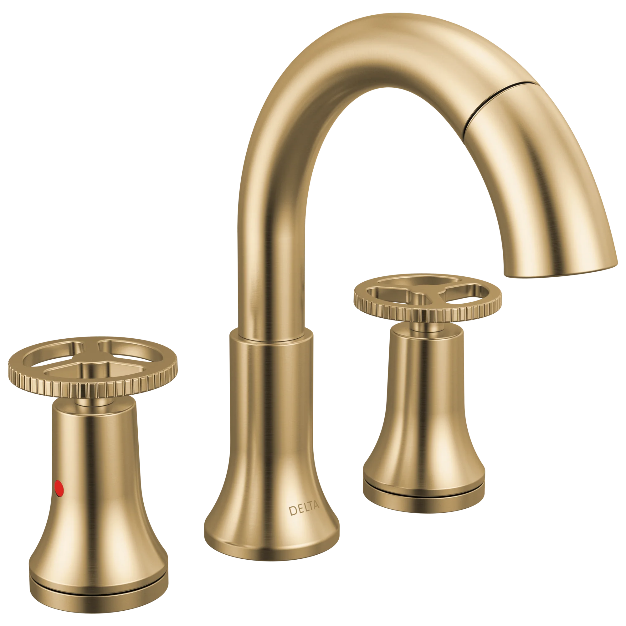 Delta Trinsic 3558 Two Handle Widespread Pull-Down Bathroom Faucet - Image 4