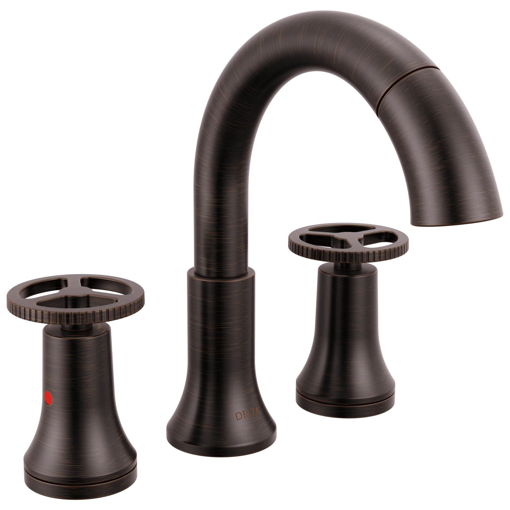 Delta Trinsic 3558 Two Handle Widespread Pull-Down Bathroom Faucet - Image 6