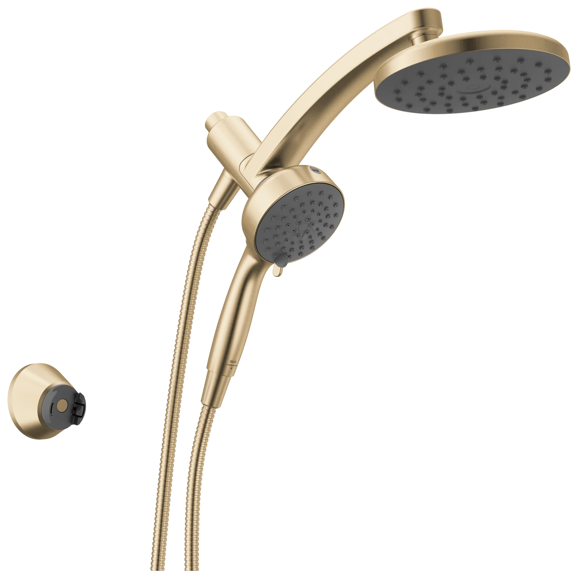 Delta Universal Showering Components 75648CZ PivotPro 3-in-1 Combination Shower with TouchClean Spray Face