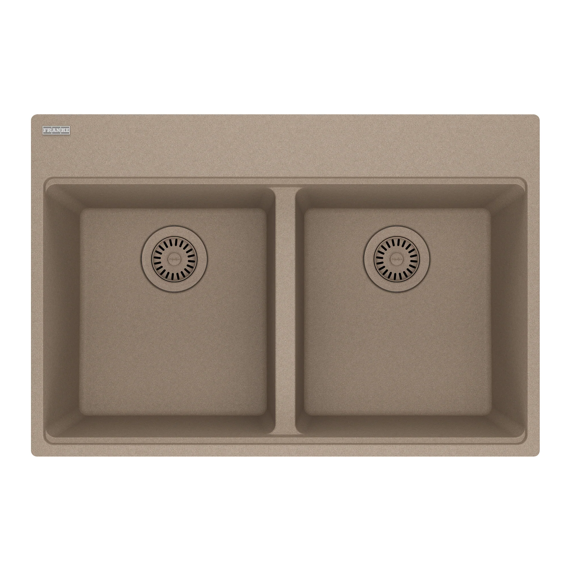 Franke Maris MAG6201414 Dual Mount Double Bowl 31 x 20.88 in Granite Kitchen Sink - Image 3