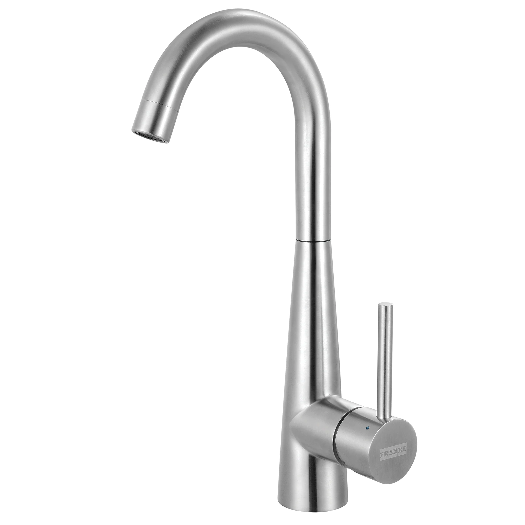 Franke Steel Single Handle Swivel Spout Kitchen Prep / Bar Faucet - Image 3