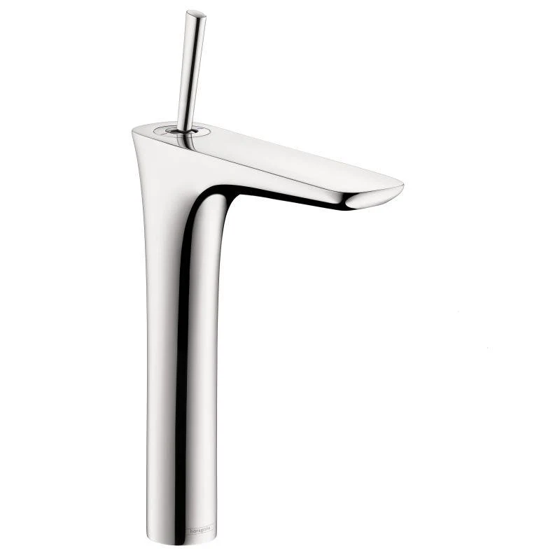 hansgrohe 15072001 Pura Vida 1.2 GPM Single Hole Bathroom Faucet with Eco Right Quick Clean in Chrome