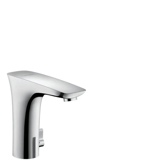 hansgrohe 15170001 Pura Vida 1.5 GPM Single Hole Bathroom Faucet with Eco Right and ComForteone Technologies in Chrome