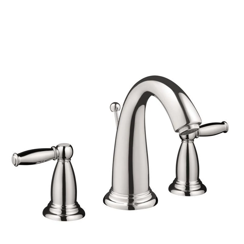 hansgrohe 06117000 Swing C Widespread Faucet with Lever Handle in Chrome