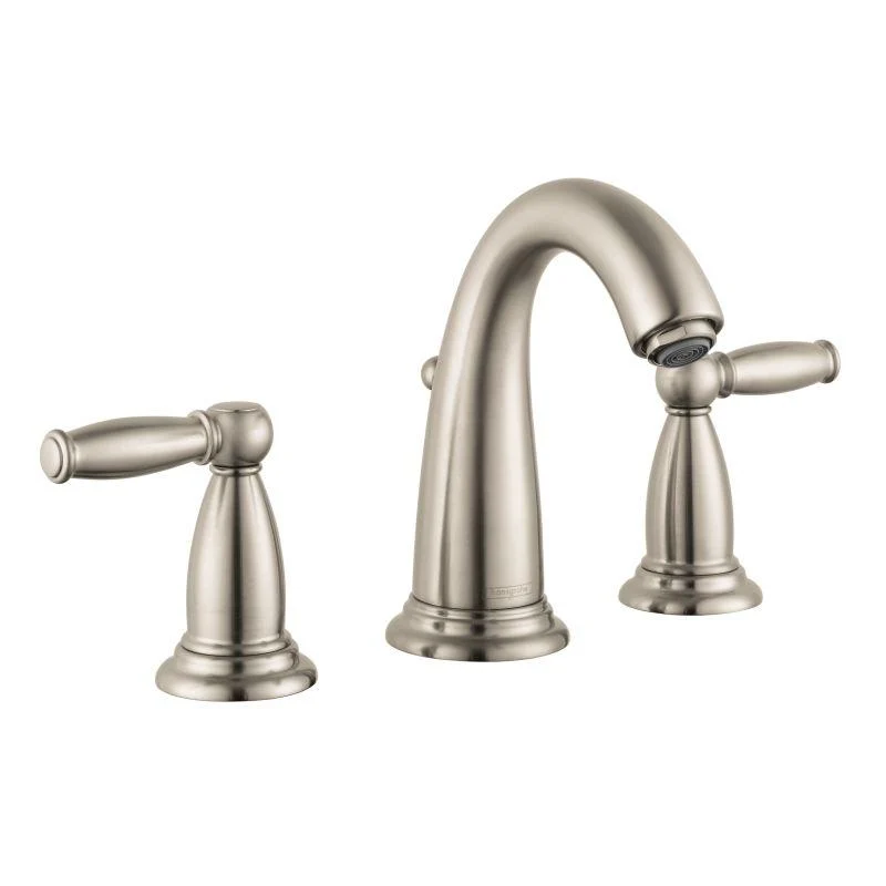 hansgrohe 06117000 Swing C Widespread Faucet with Lever Handle in Chrome - Image 2