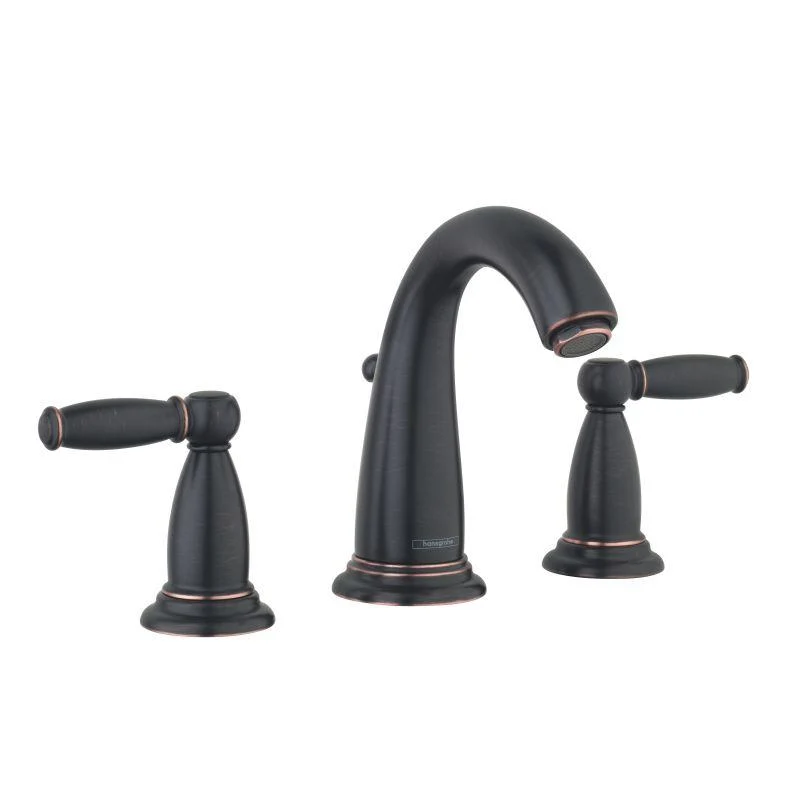 hansgrohe 06117000 Swing C Widespread Faucet with Lever Handle in Chrome - Image 3
