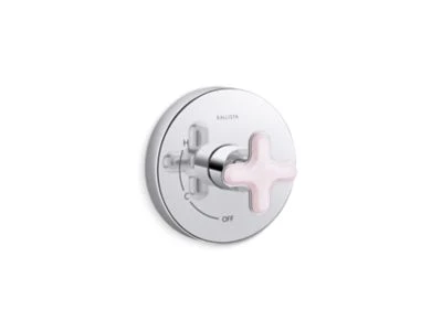 Kallista P32707-RST 002 Pressure Balance Trim, Rose Quartz