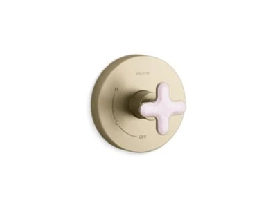 Kallista P32707-RST 002 Pressure Balance Trim, Rose Quartz - Image 3