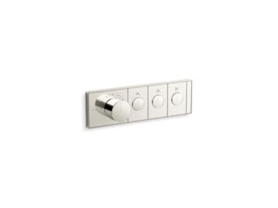 Kallista P34720-00 3-Outlet Trim Push Button Mechanical - Image 7