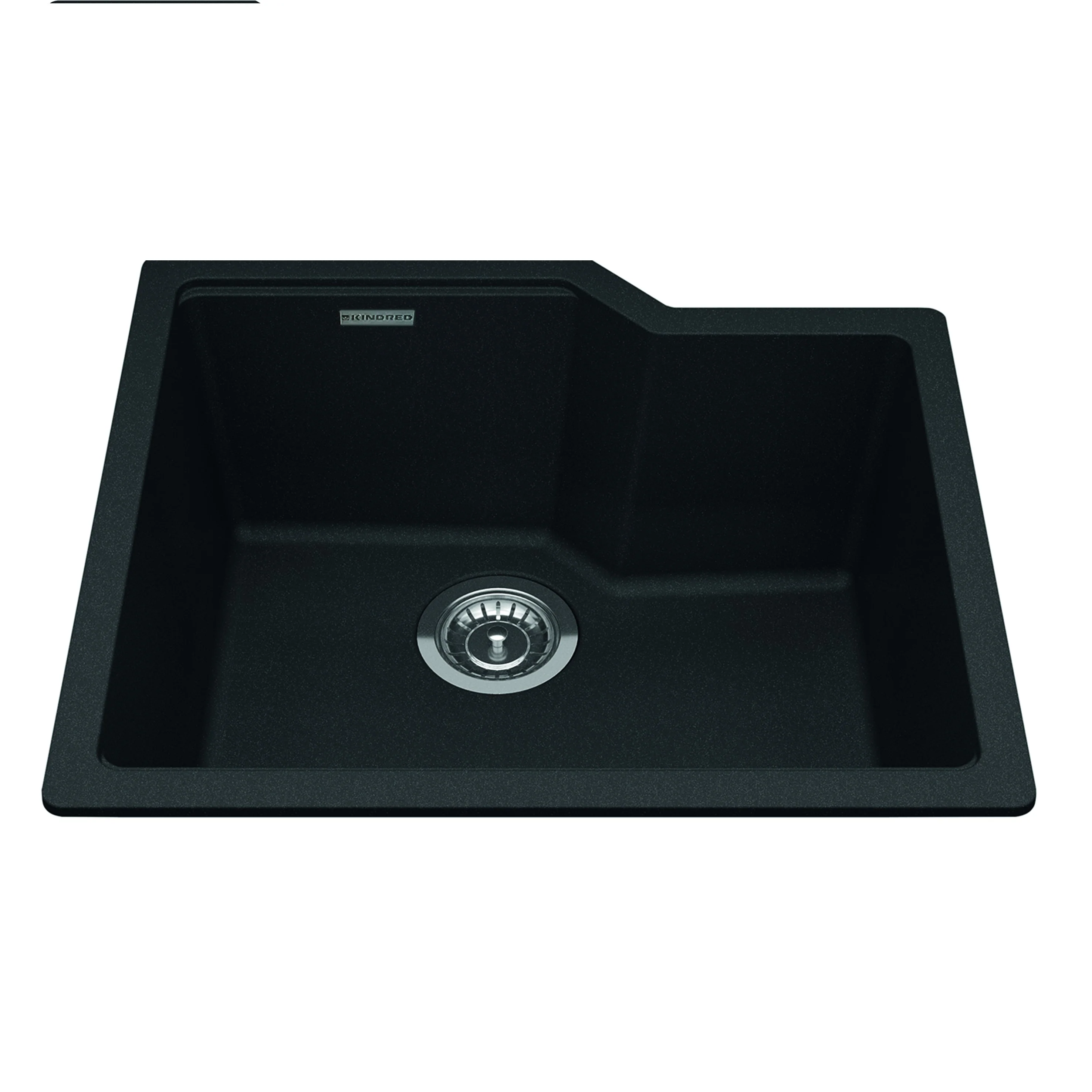 Kindred Granite Series Undermount Single Bowl 22.06 x 19.69 in Granite Kitchen Sink - Image 4
