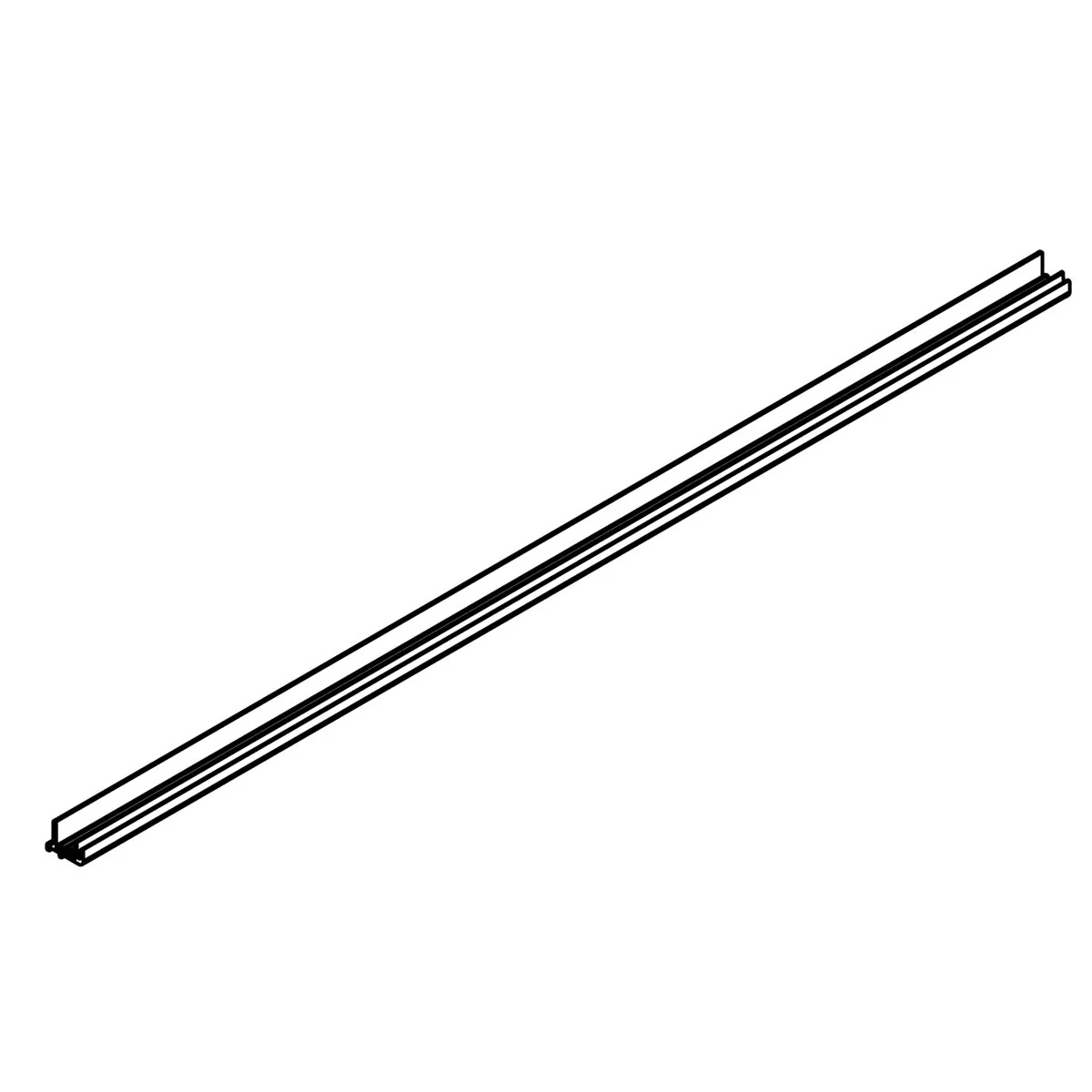 KOHLER K-1603775-04 22.499" Fixed Panel Channel