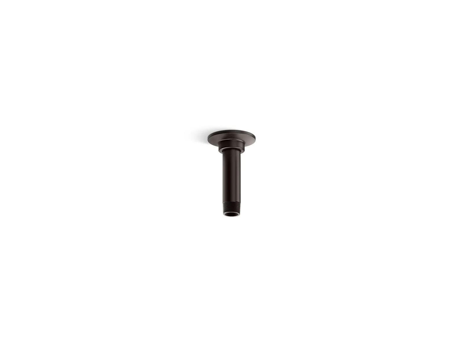 KOHLER K-7396 3" ceiling-mount single-function rainhead arm and flange