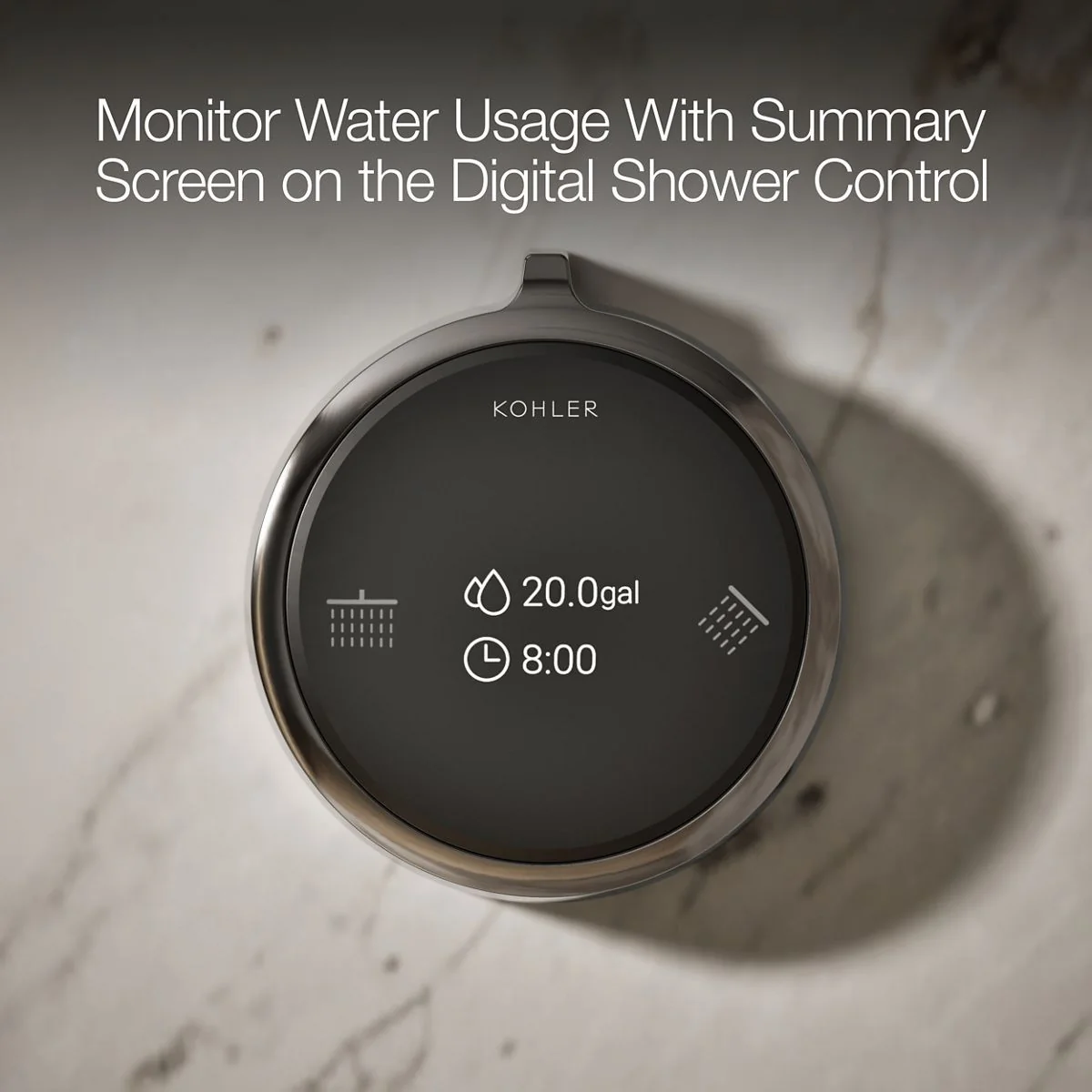 KOHLER K-36364 Anthem Duo Two-outlet shower digital control - Image 12