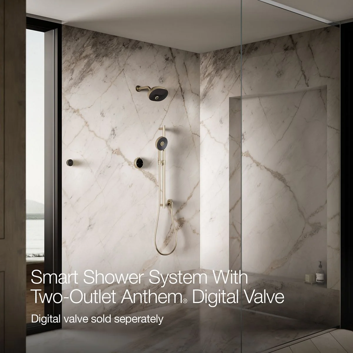 KOHLER K-36364 Anthem Duo Two-outlet shower digital control - Image 25