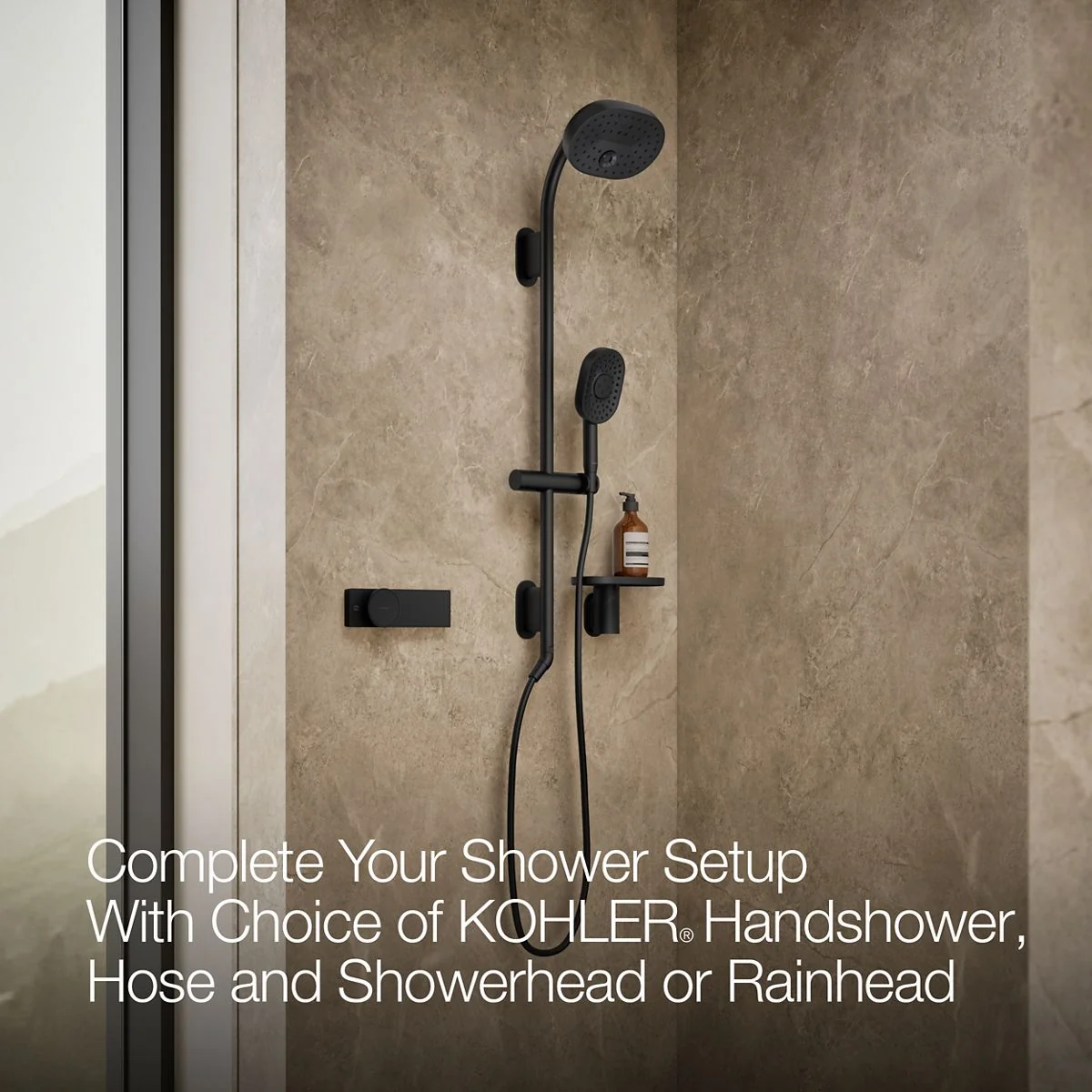 KOHLER K-33473 Anthem EvoCycle 60" x 32" alcove shower base, left drain - Image 5