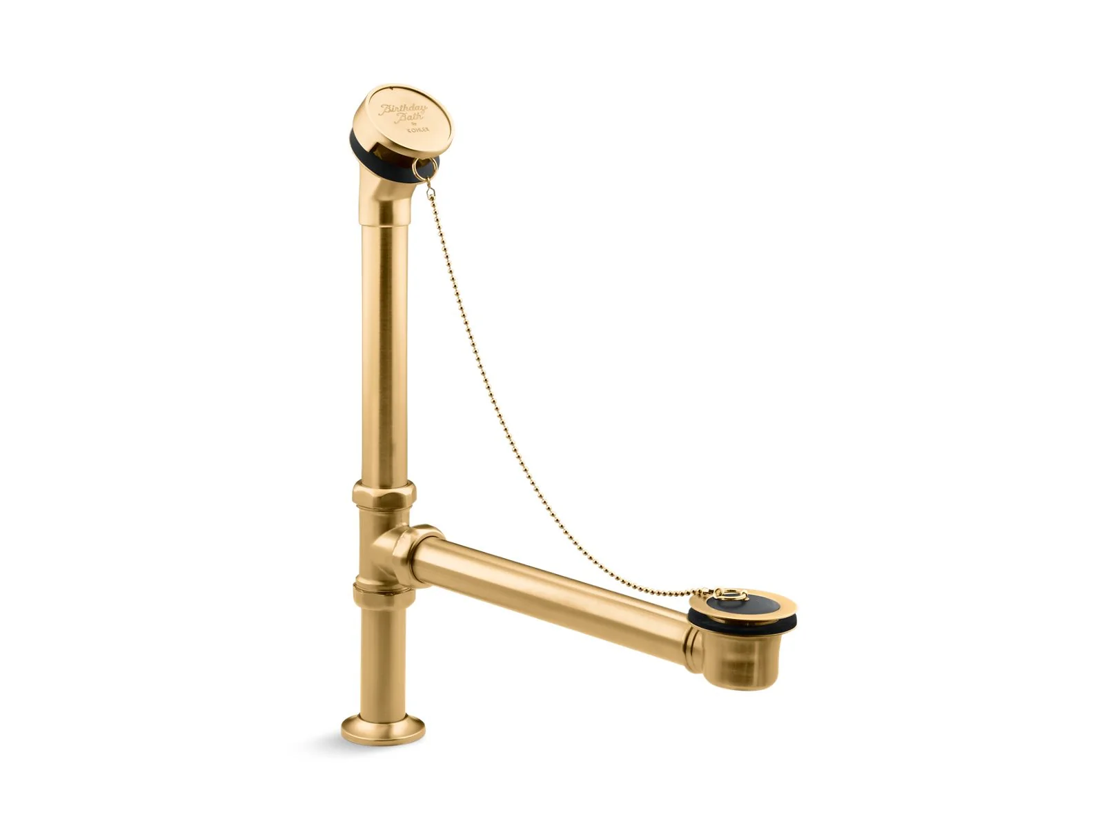 KOHLER K-106 Antique Bath drain, chain and rubber stopper - Image 10