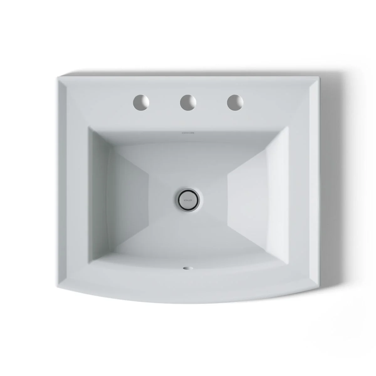 KOHLER K-2356-8 Archer 22-3/4" rectangular drop-in bathroom sink - Image 12
