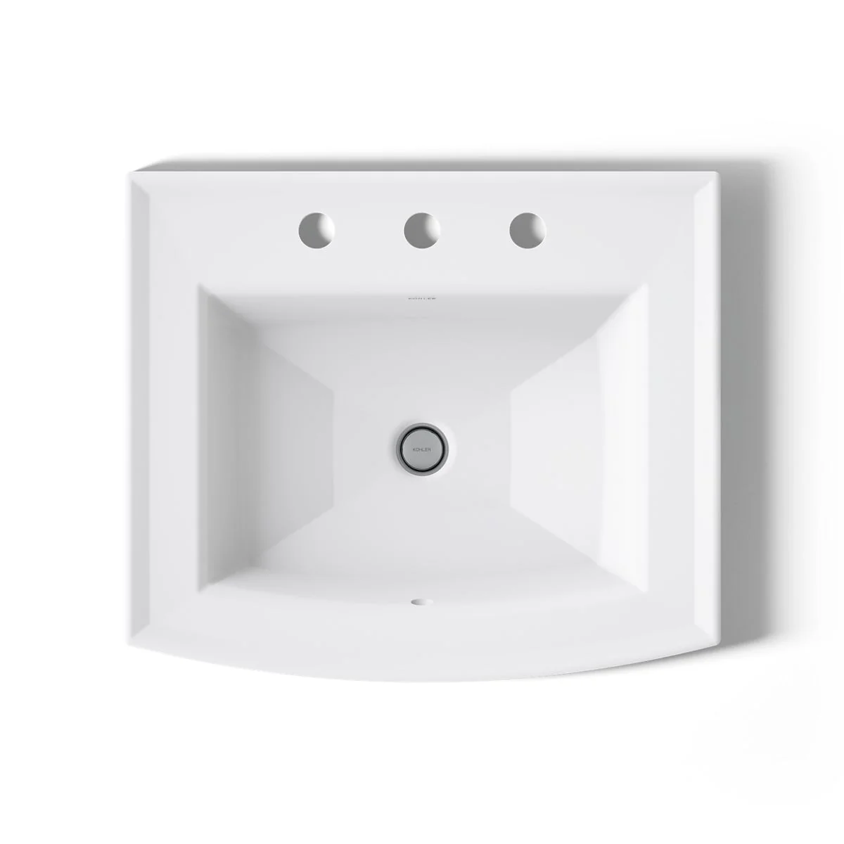 KOHLER K-2356-8 Archer 22-3/4" rectangular drop-in bathroom sink - Image 22