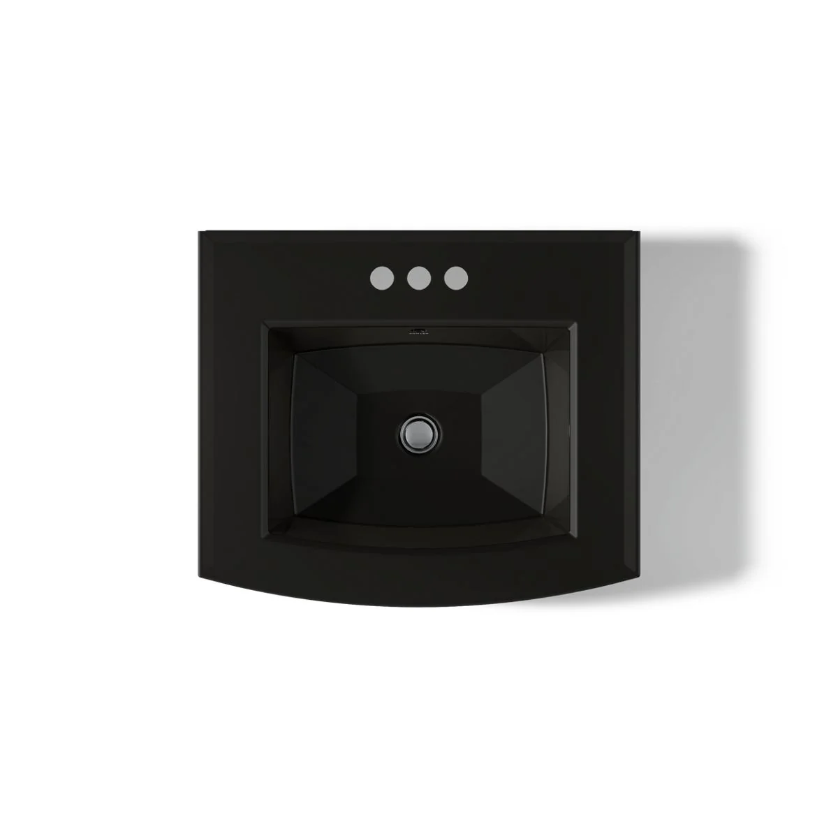 KOHLER K-2358-4 Archer 24" rectangular pedestal bathroom sink - Image 17